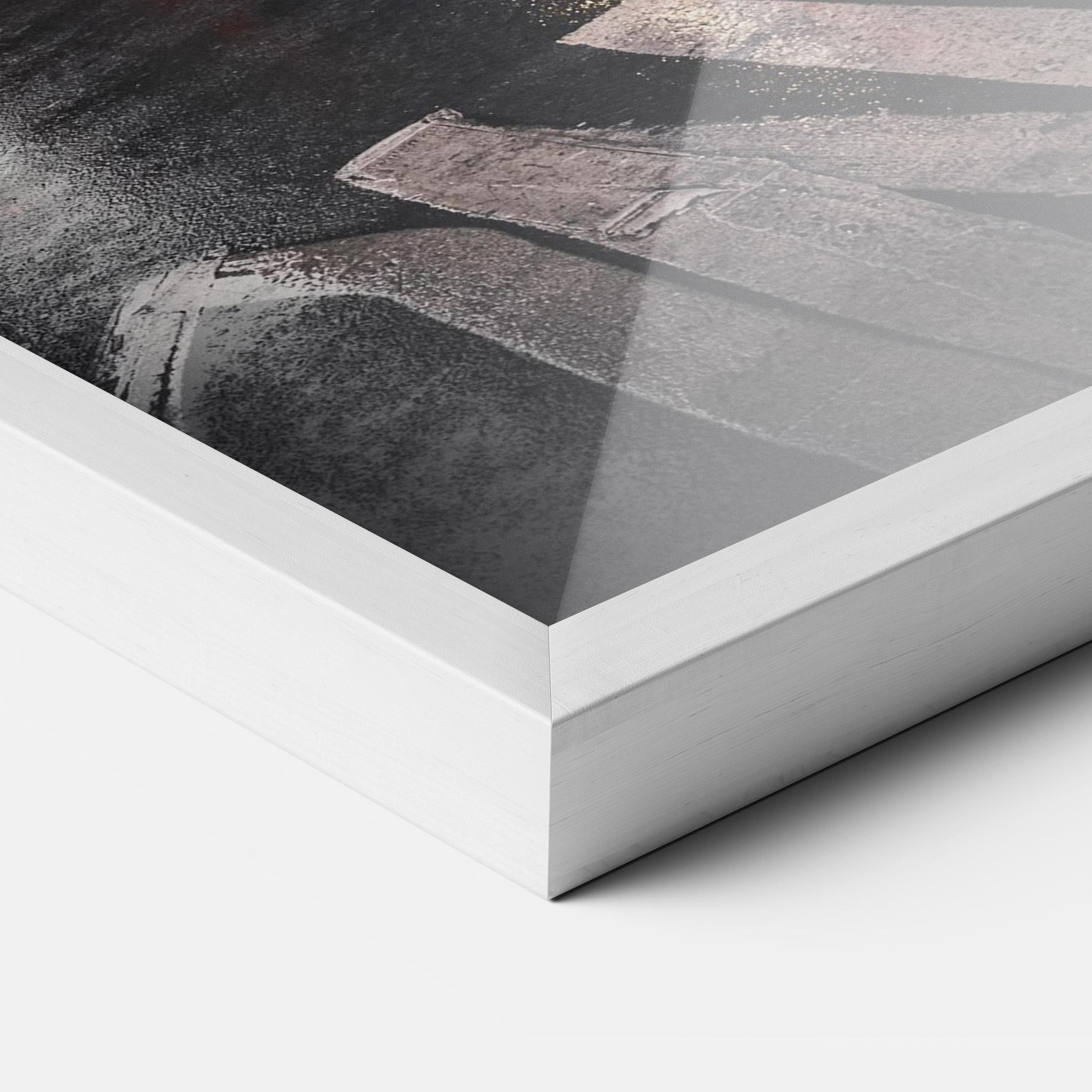 Gerahmte Poster Taxi Smoke City mockup 3