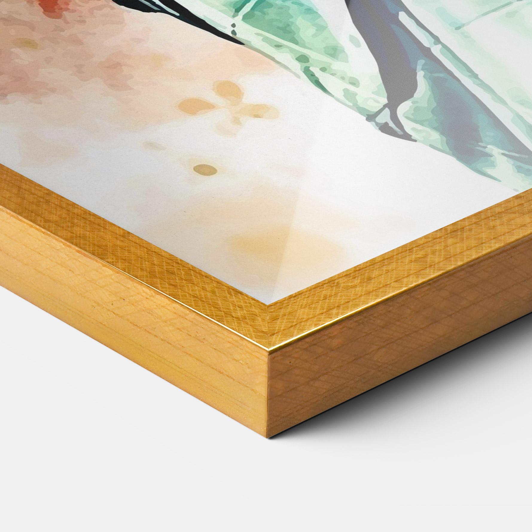 Gerahmte Poster Liberty Art mockup 3