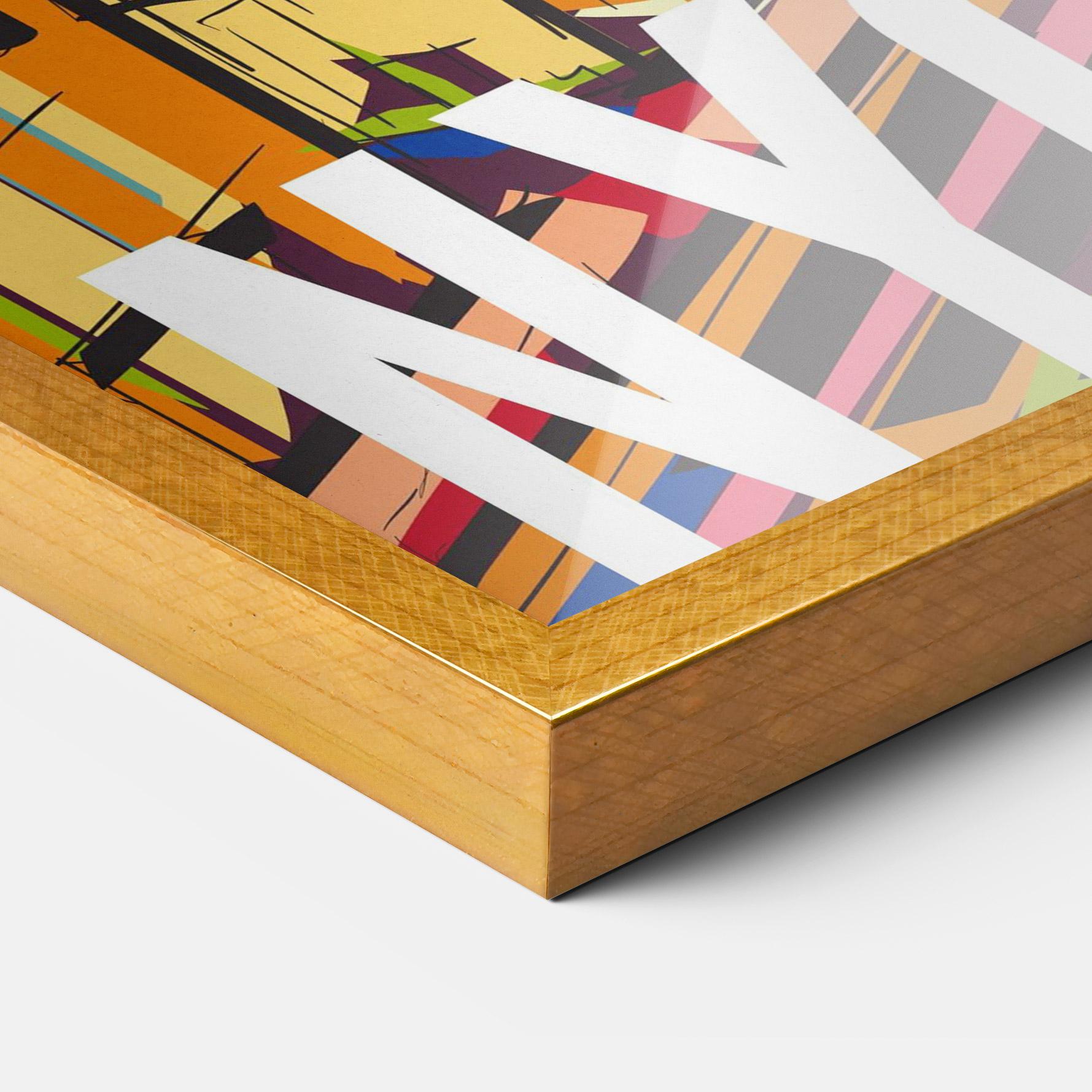 Gerahmte Poster New York City Art mockup 3