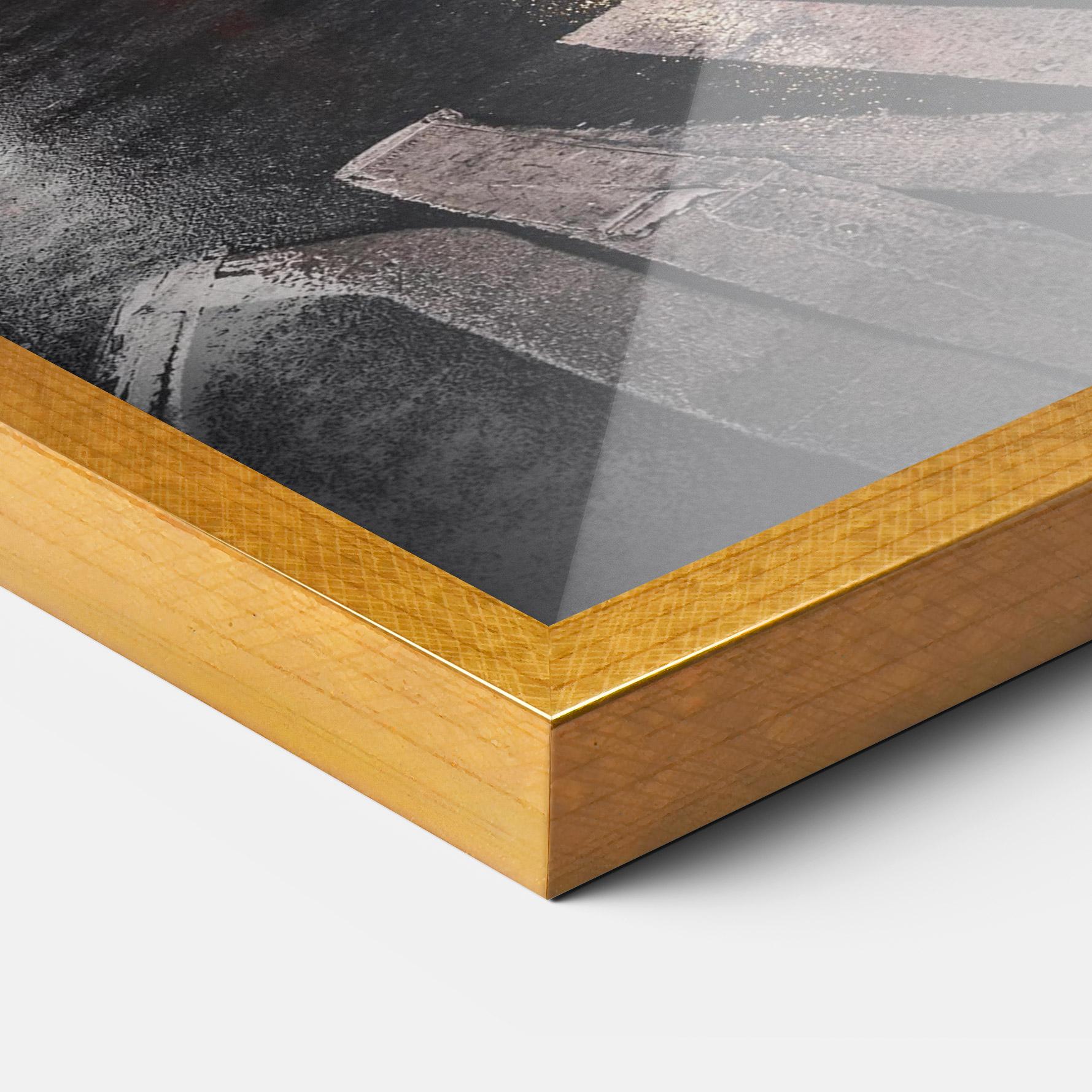 Gerahmte Poster Taxi Smoke City mockup 3