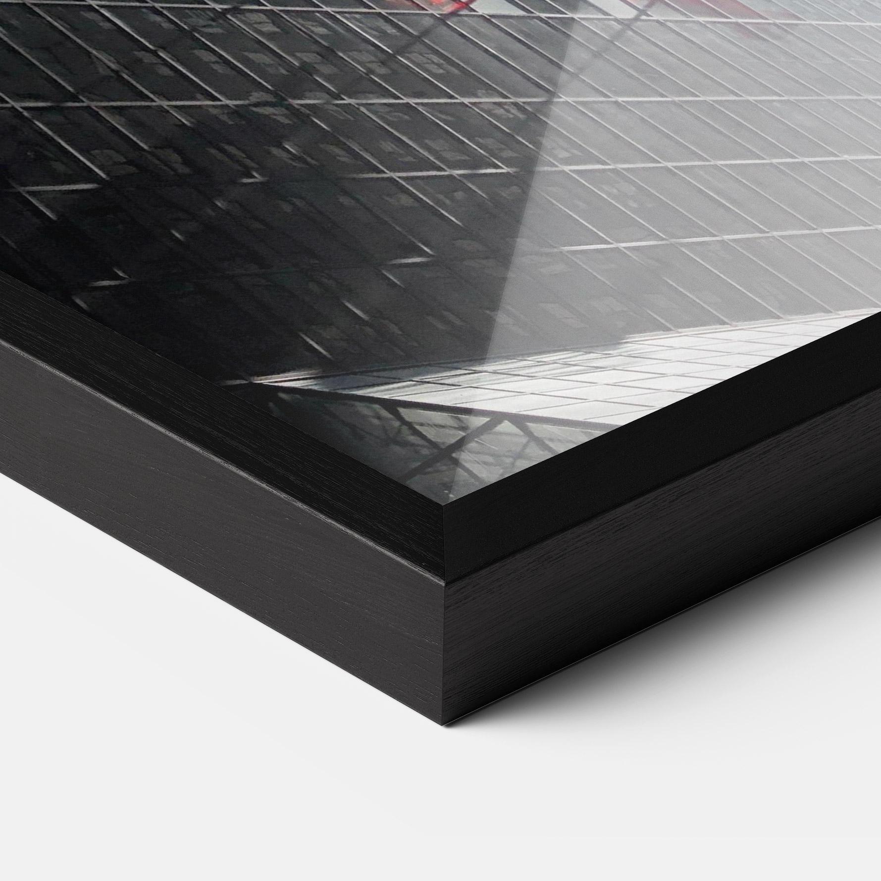 Gerahmte Poster Big Glass Tower mockup 3