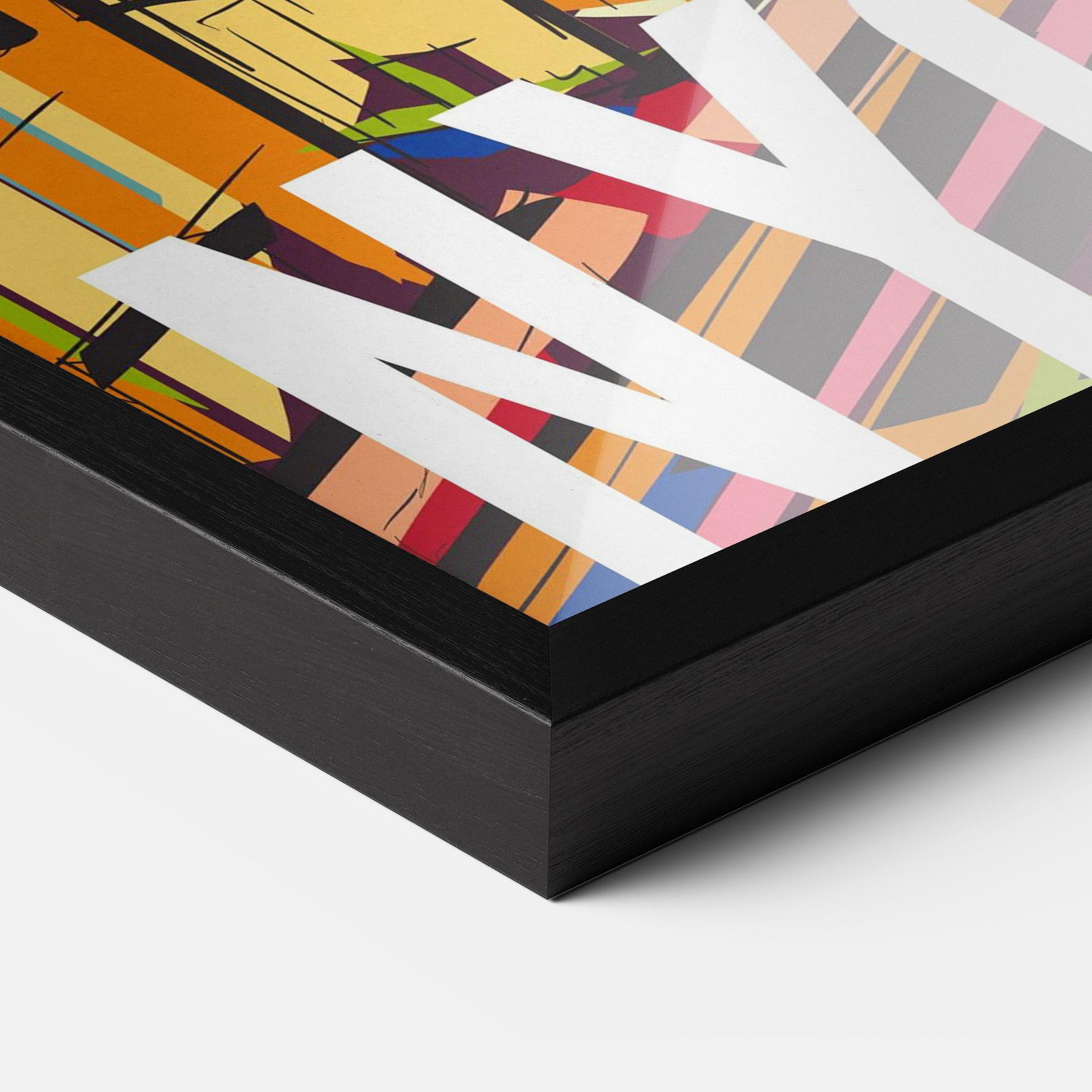 Gerahmte Poster New York City Art mockup 3