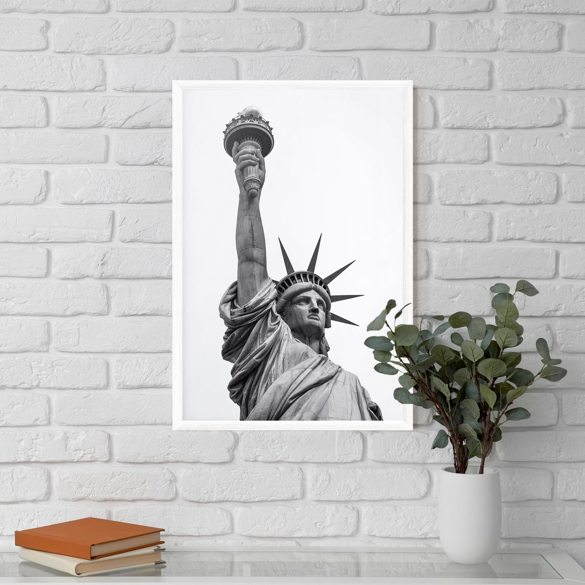 Gerahmte Poster Liberty Statue mockup 5