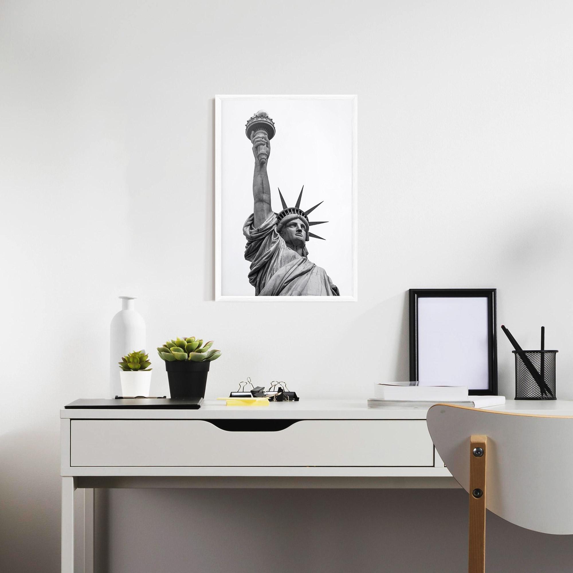Gerahmte Poster Liberty Statue mockup 7