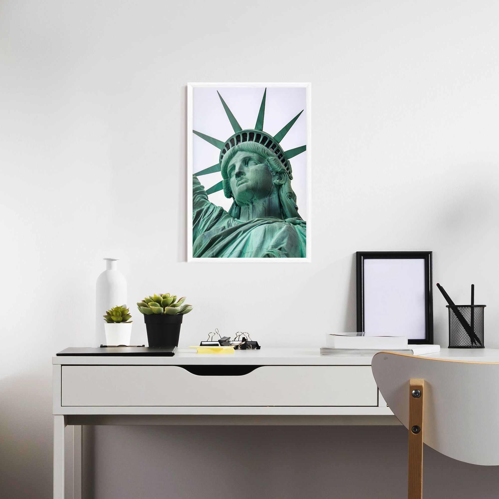Statue Of Liberty Head mockup 7