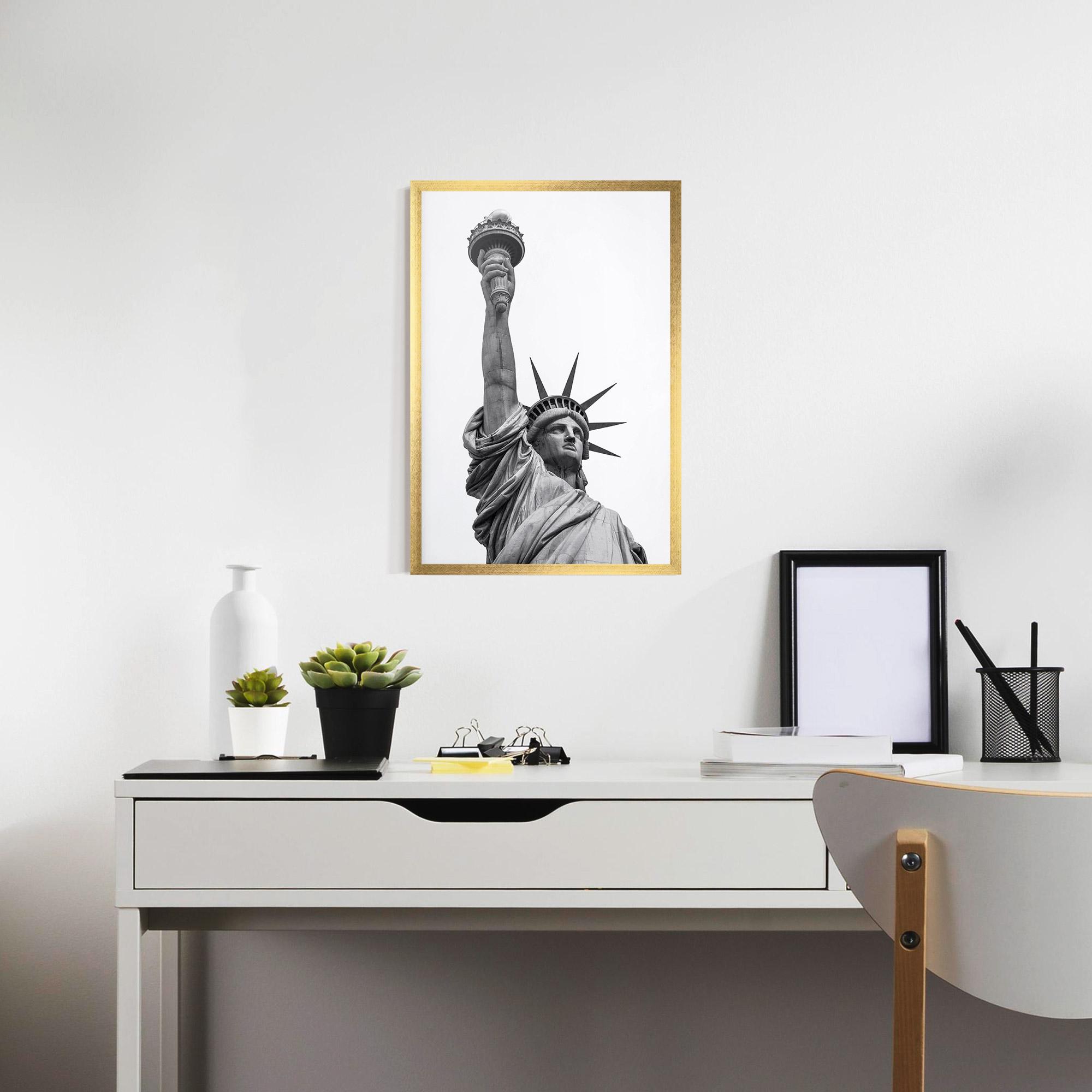Gerahmte Poster Liberty Statue mockup 7