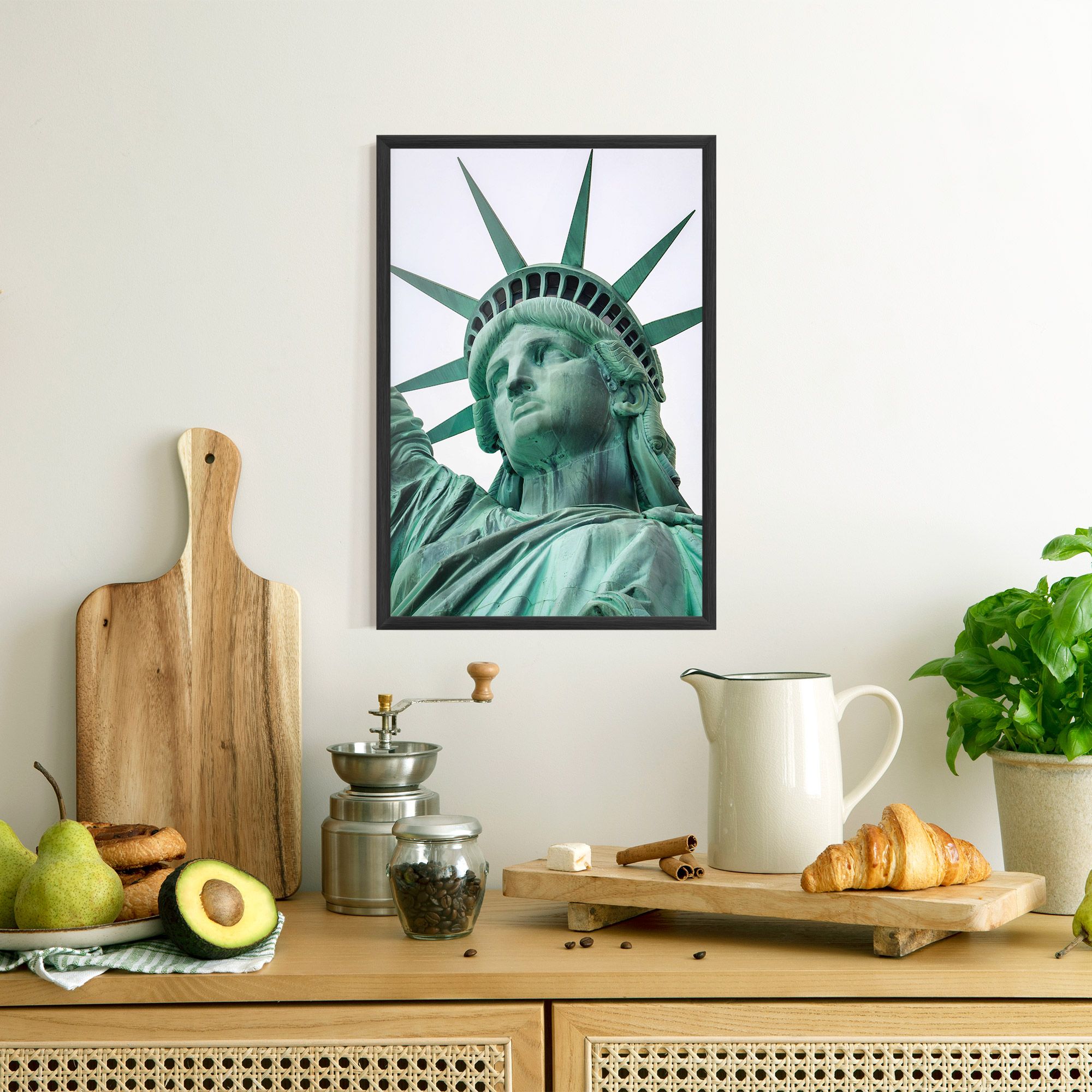 Statue Of Liberty Head mockup 8