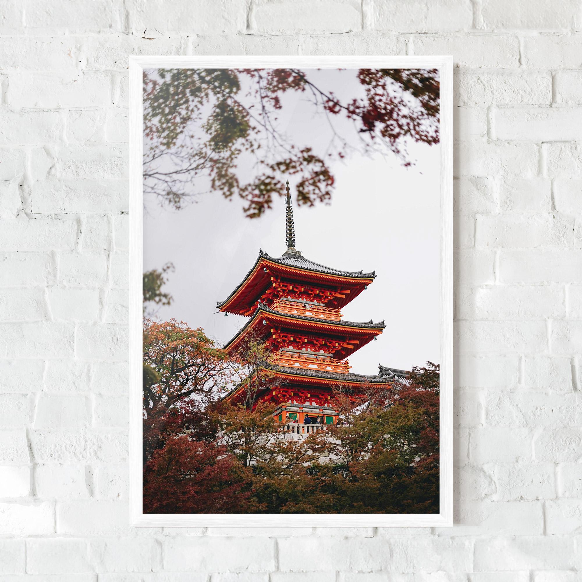 Gerahmte Poster Kiyomizu Dera mockup 0