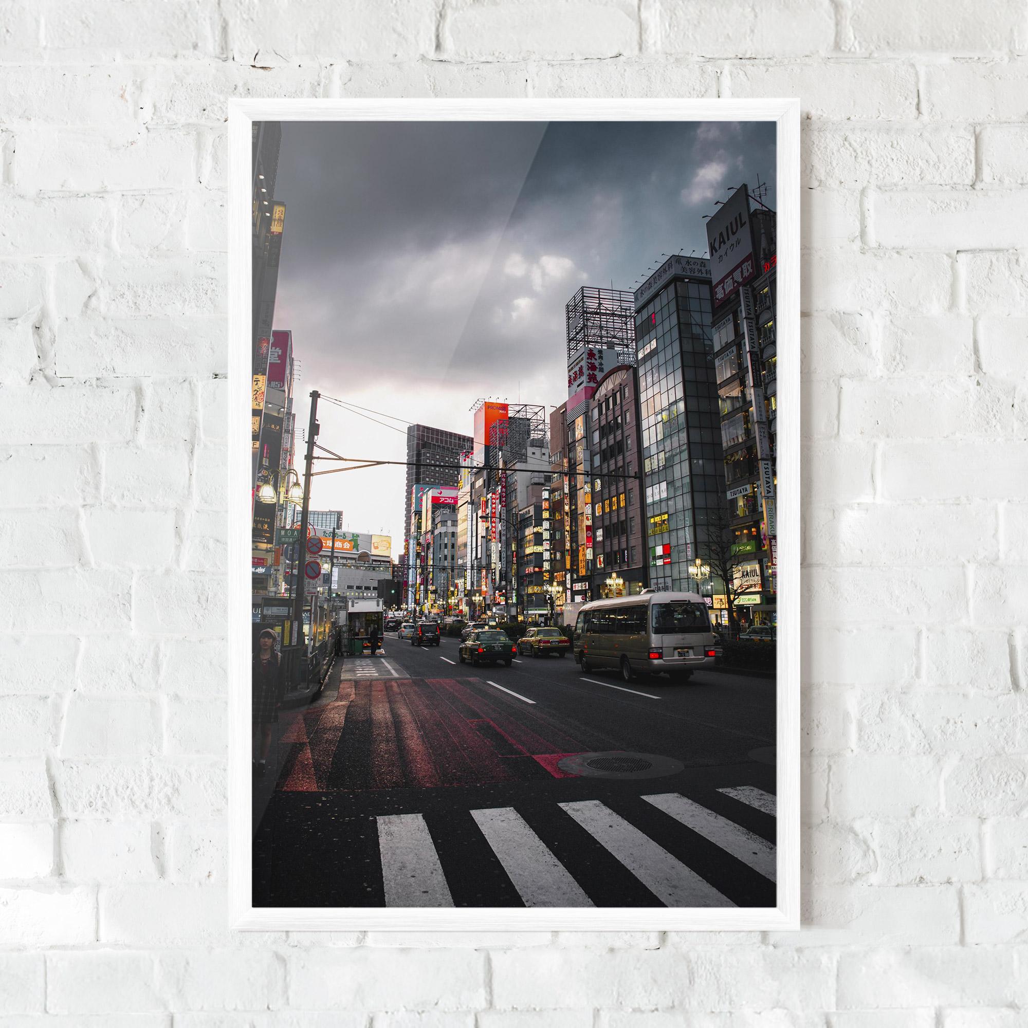 Gerahmte Poster Shinjuku mockup 0