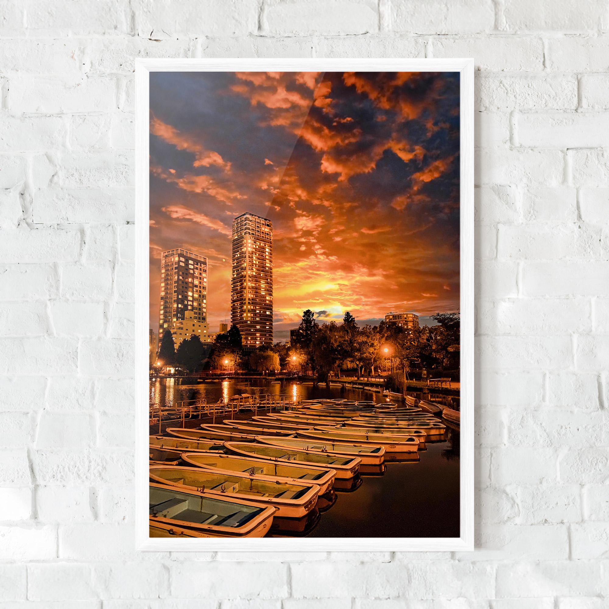 Gerahmte Poster Shinobazu mockup 0