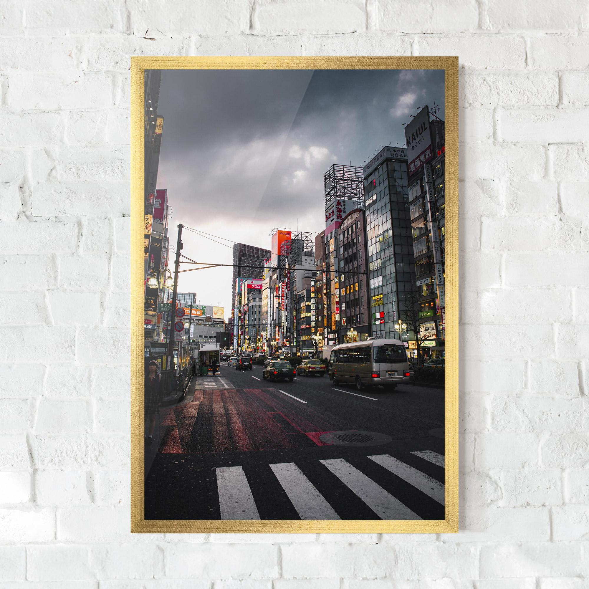 Gerahmte Poster Shinjuku mockup 0