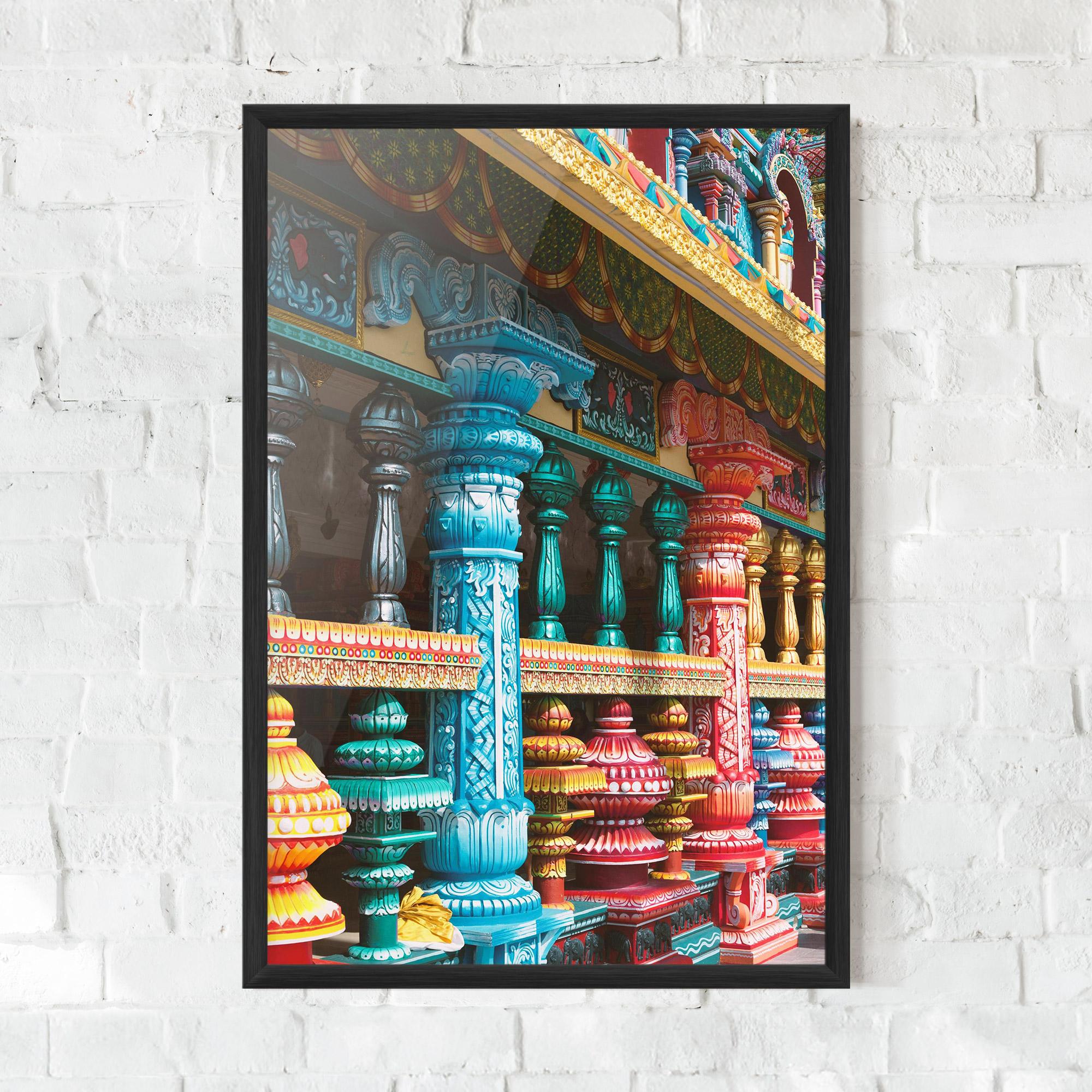 Gerahmte Poster Batu Caves mockup 0
