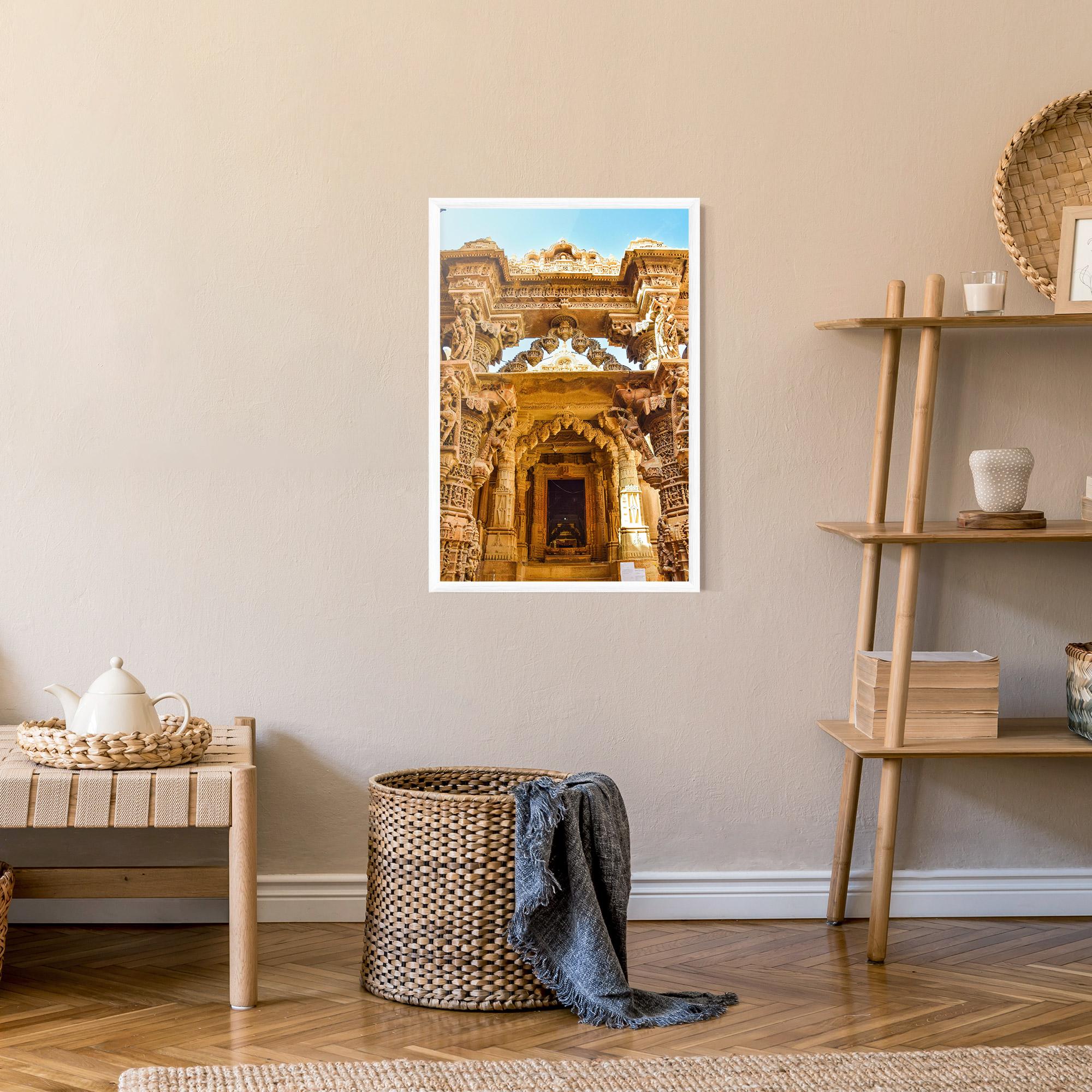 Gerahmte Poster Temples Of Jaisalmer mockup 9