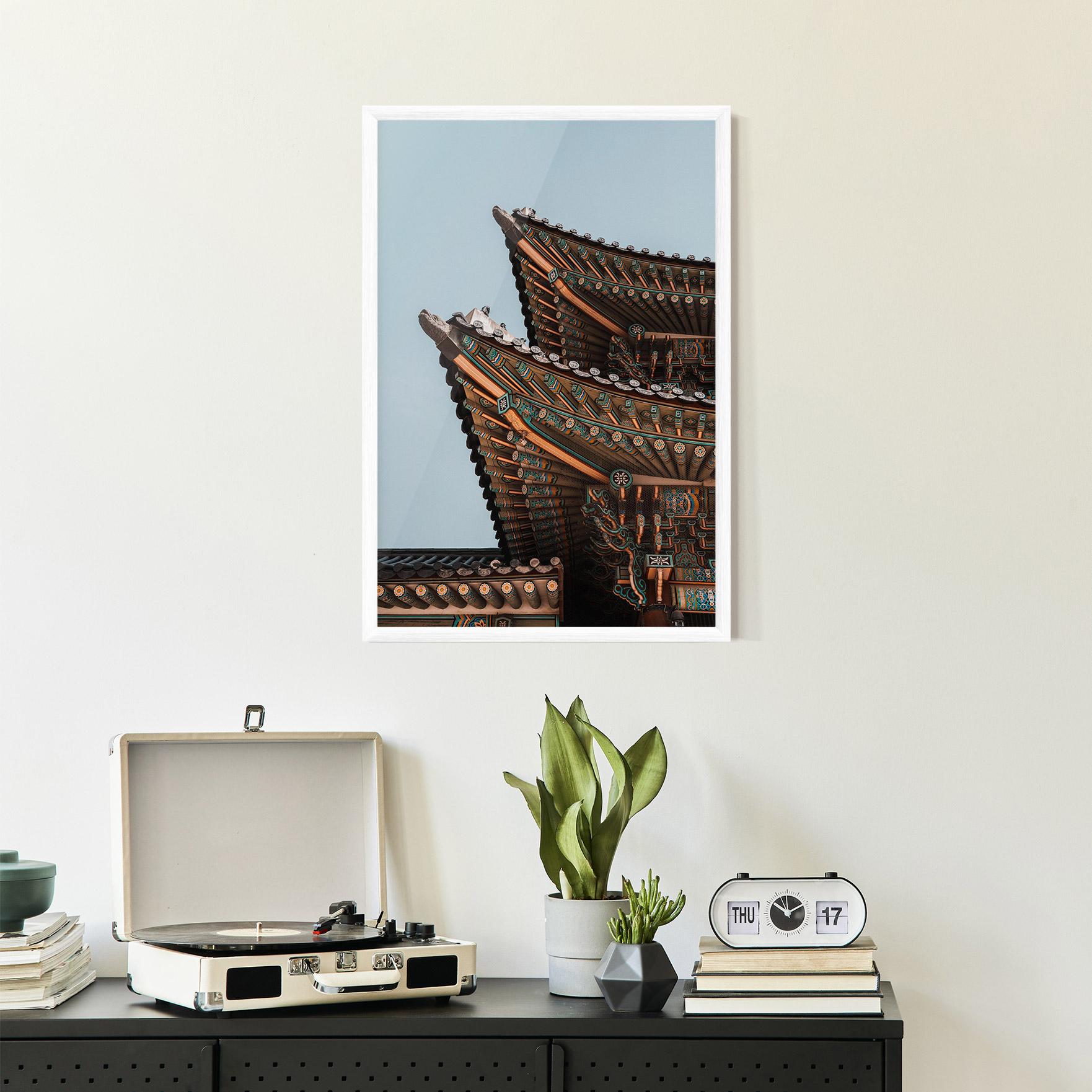 Gerahmte Poster Gyeongbokgung mockup 2