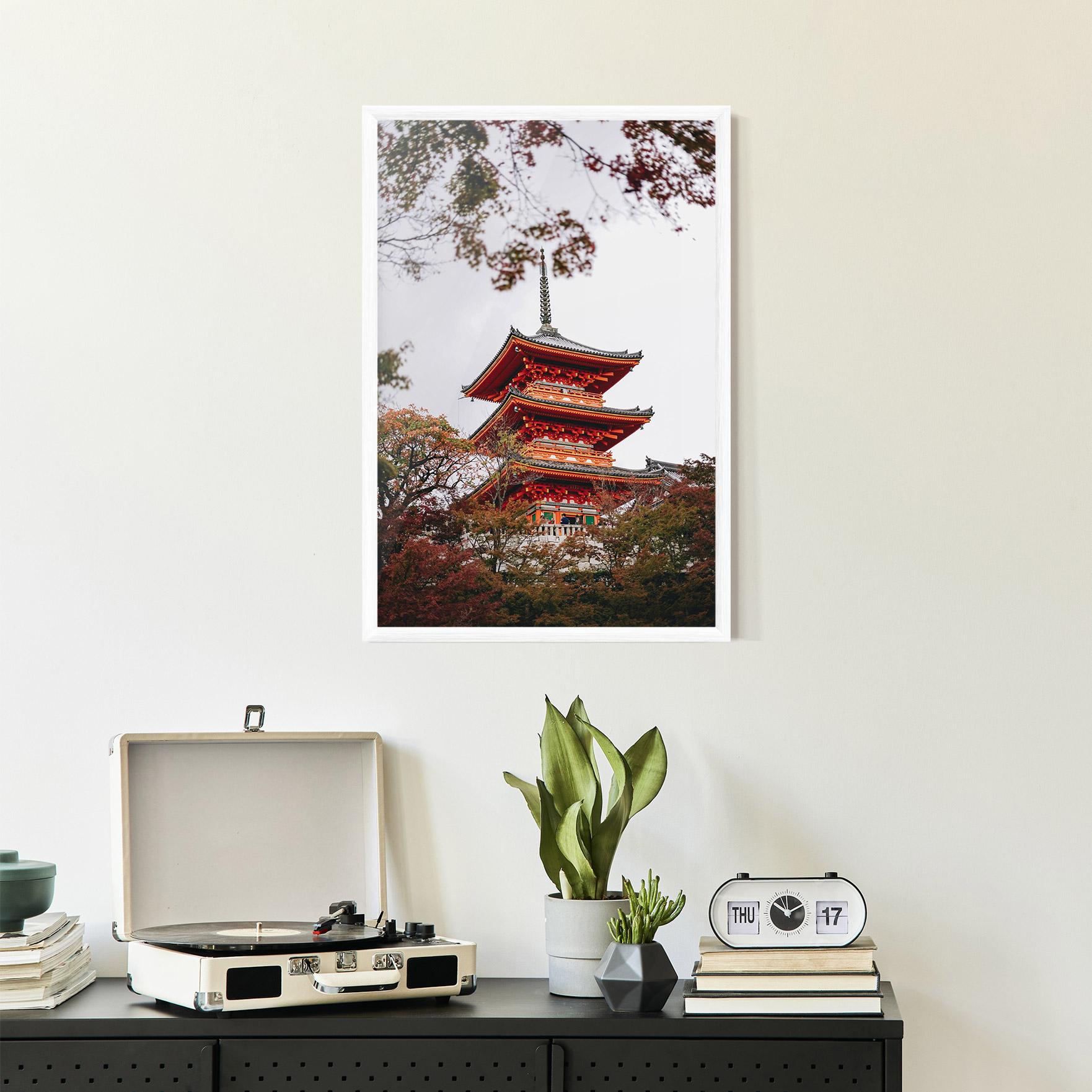 Gerahmte Poster Kiyomizu Dera mockup 2