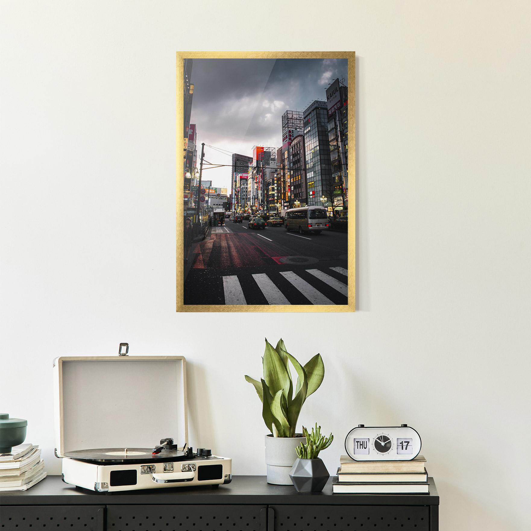 Gerahmte Poster Shinjuku mockup 2