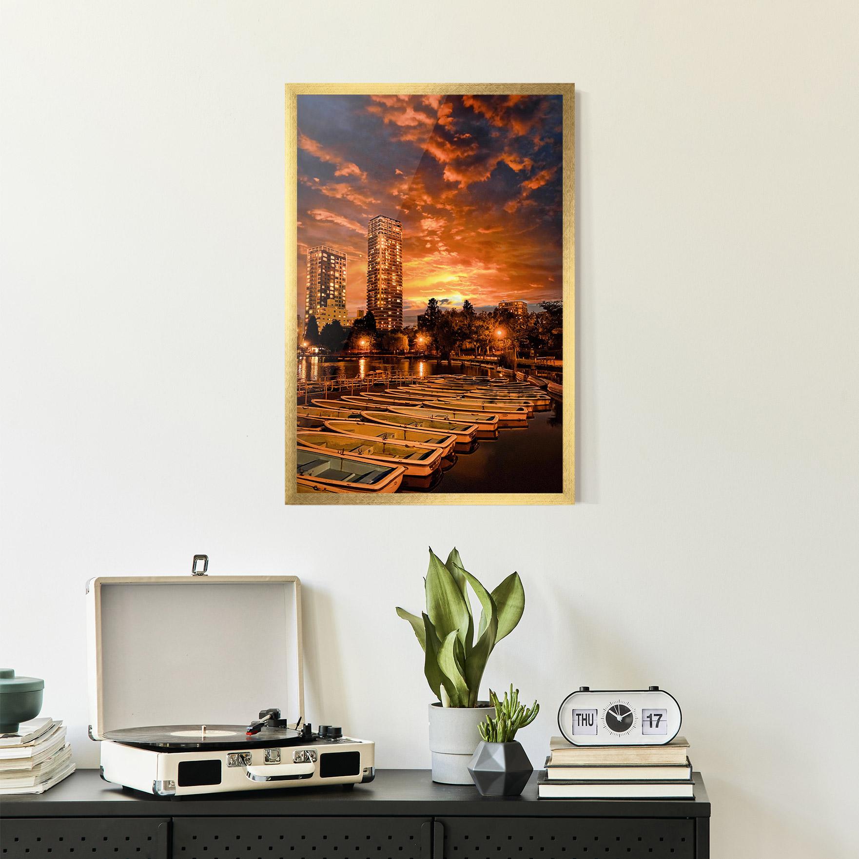 Gerahmte Poster Shinobazu mockup 2