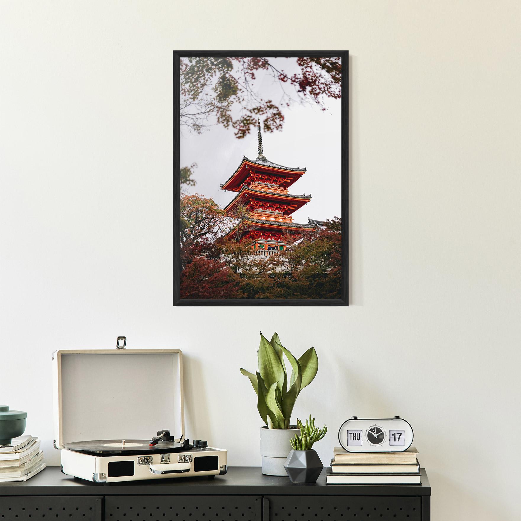 Gerahmte Poster Kiyomizu Dera mockup 2