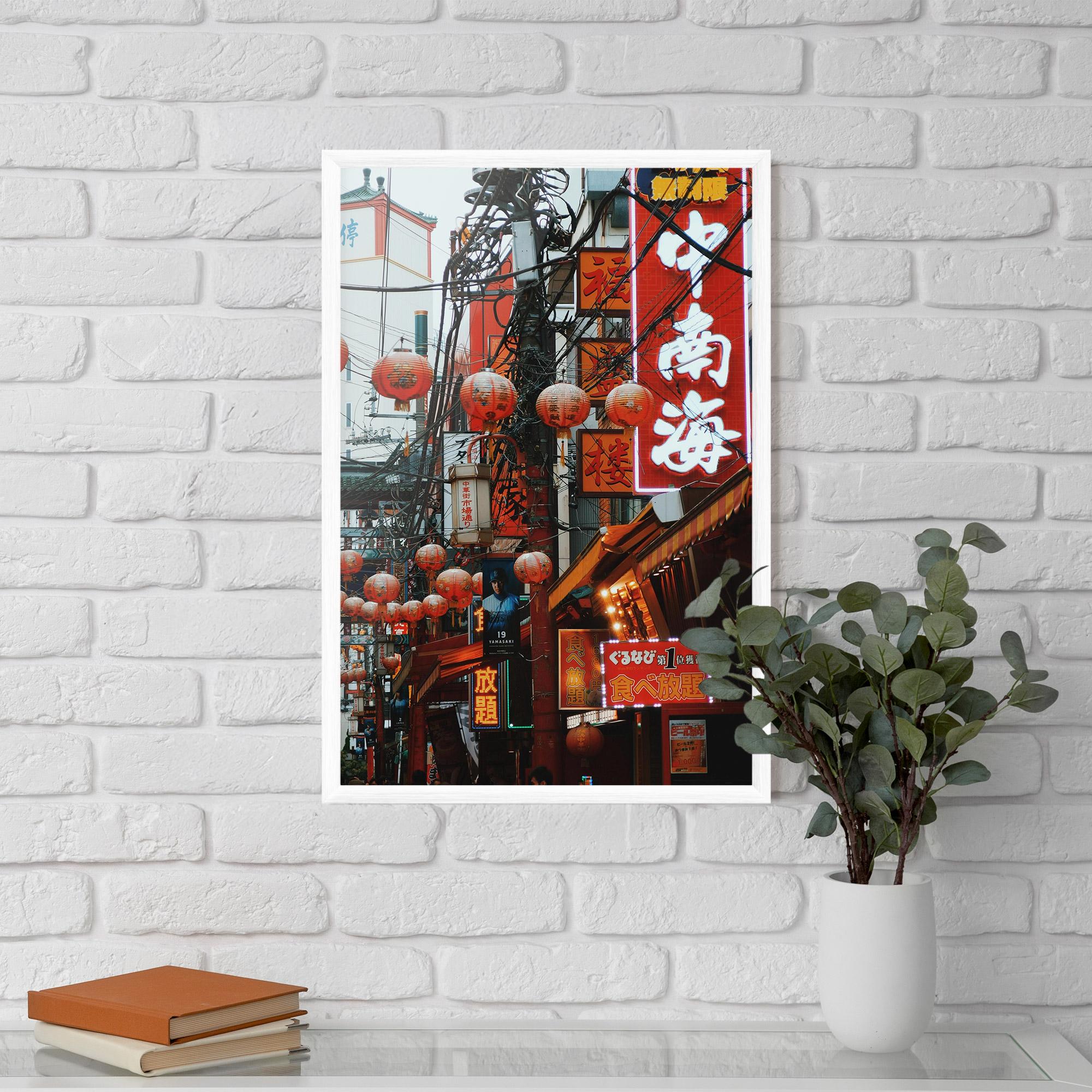 Gerahmte Poster Chinatown mockup 5