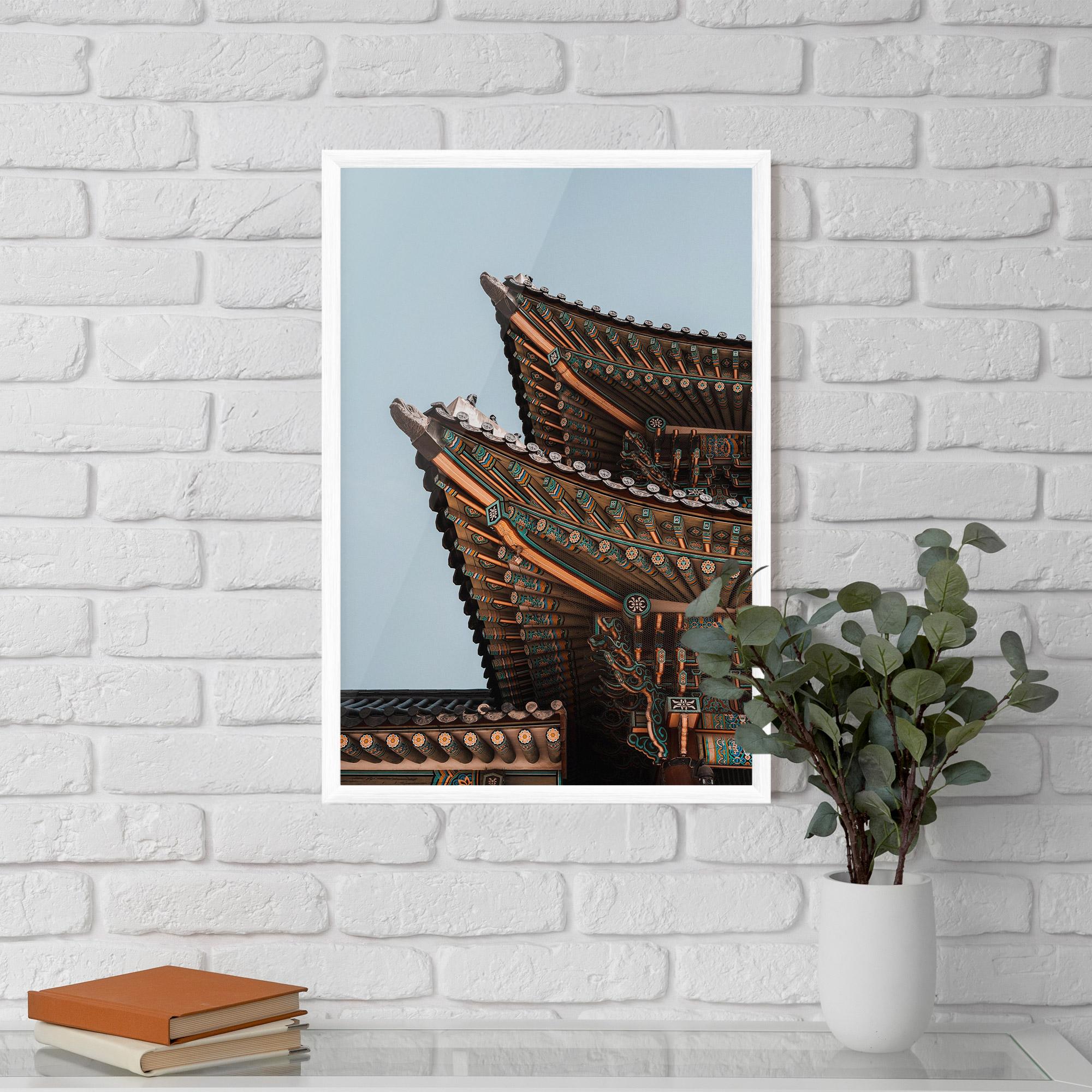 Gerahmte Poster Gyeongbokgung mockup 5
