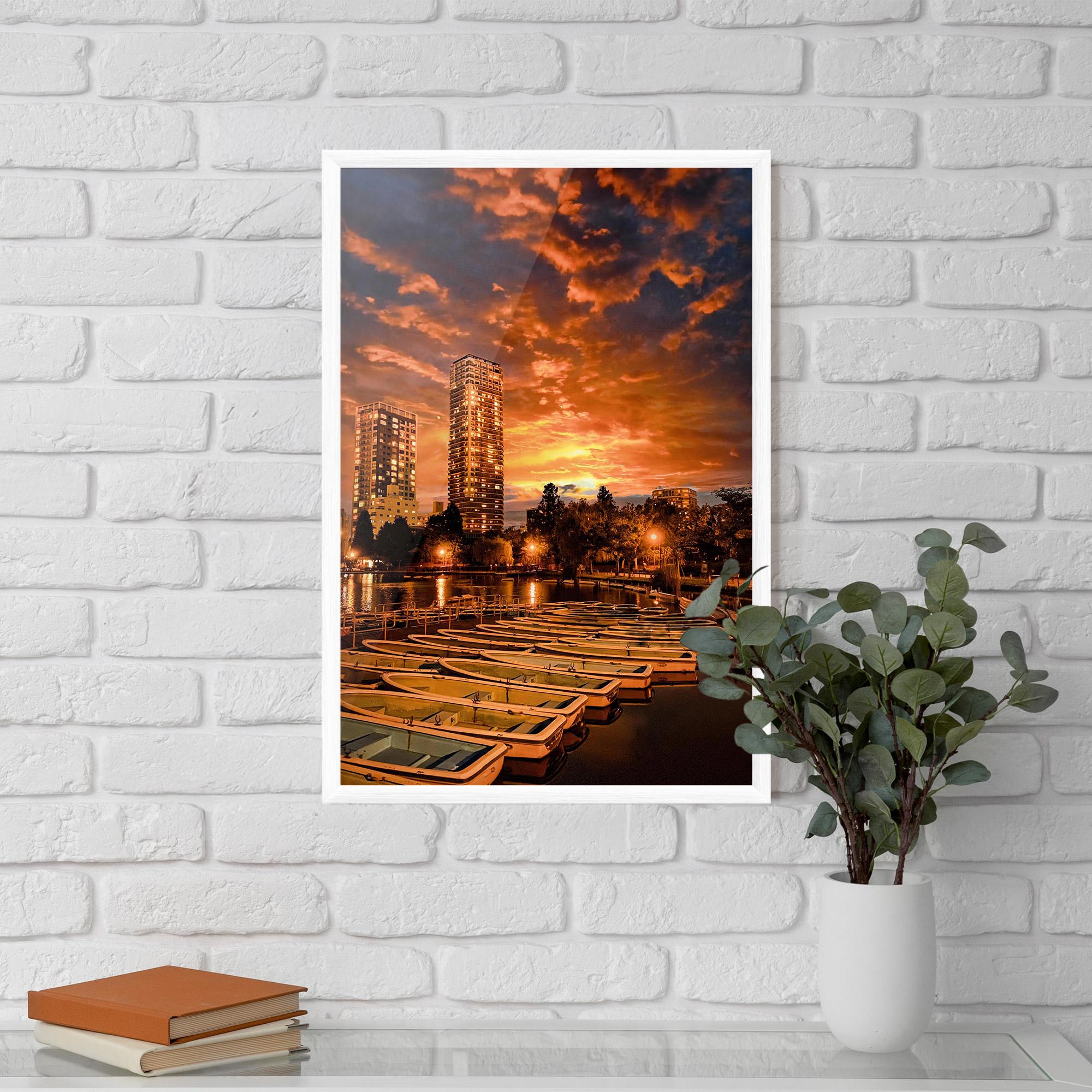 Gerahmte Poster Shinobazu mockup 5