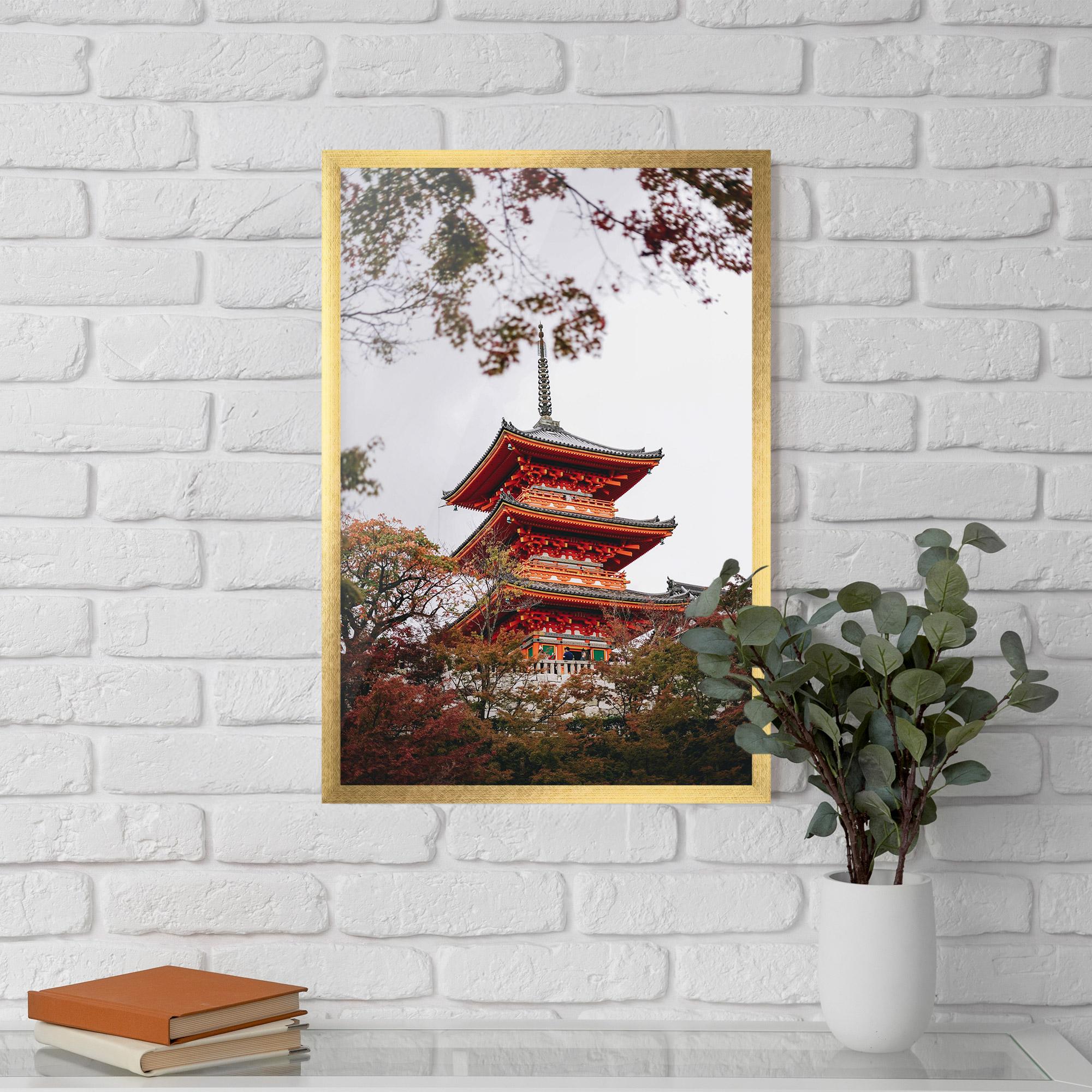 Gerahmte Poster Kiyomizu Dera mockup 5