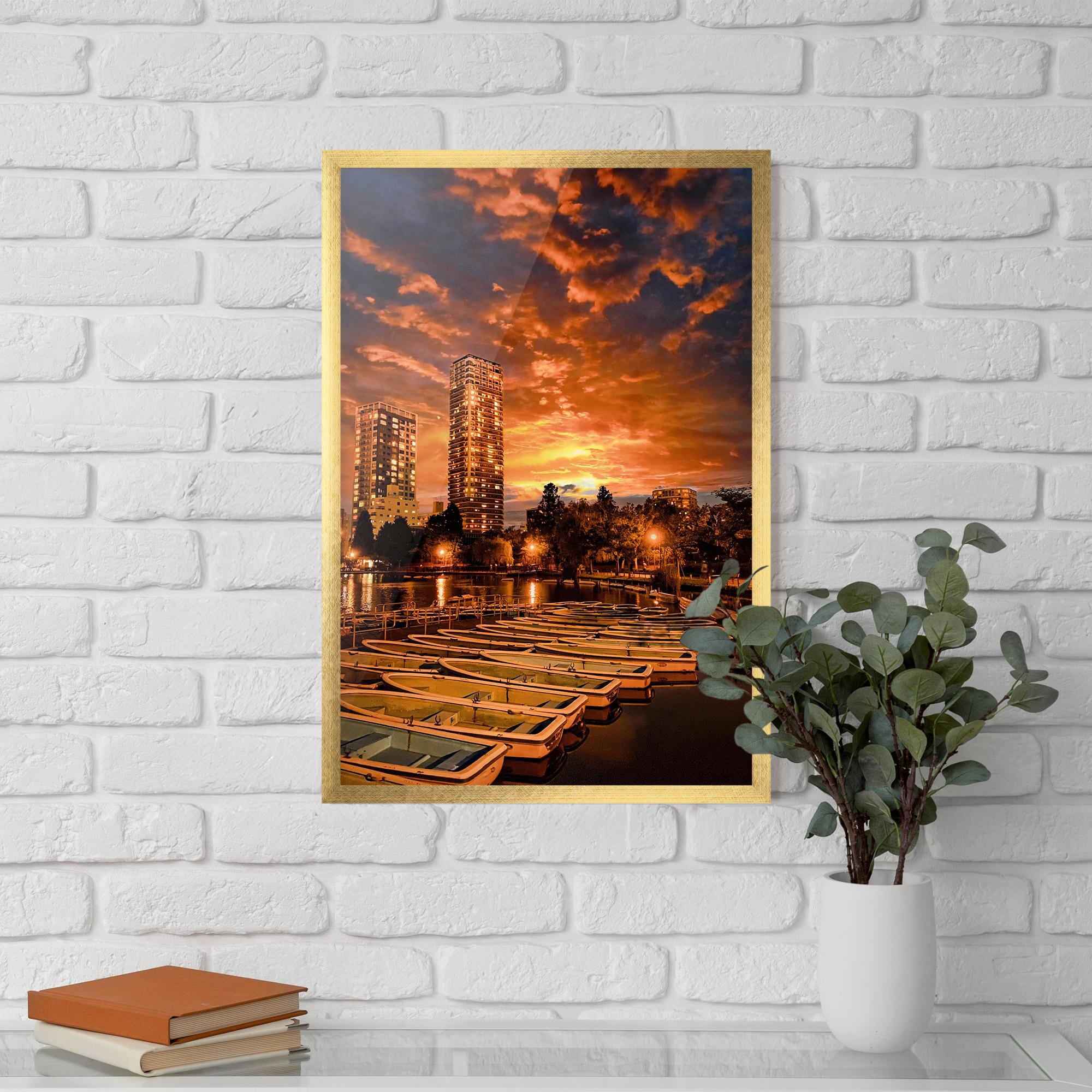 Gerahmte Poster Shinobazu mockup 5