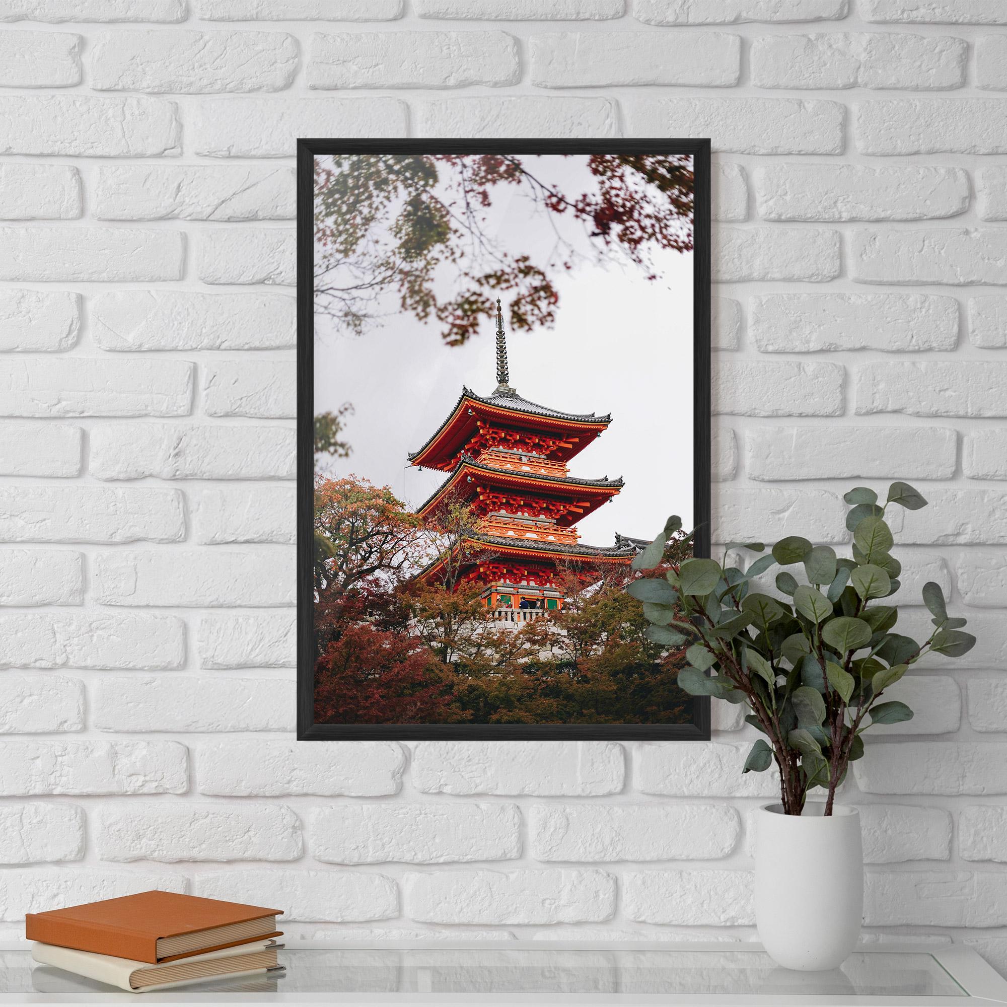 Gerahmte Poster Kiyomizu Dera mockup 5