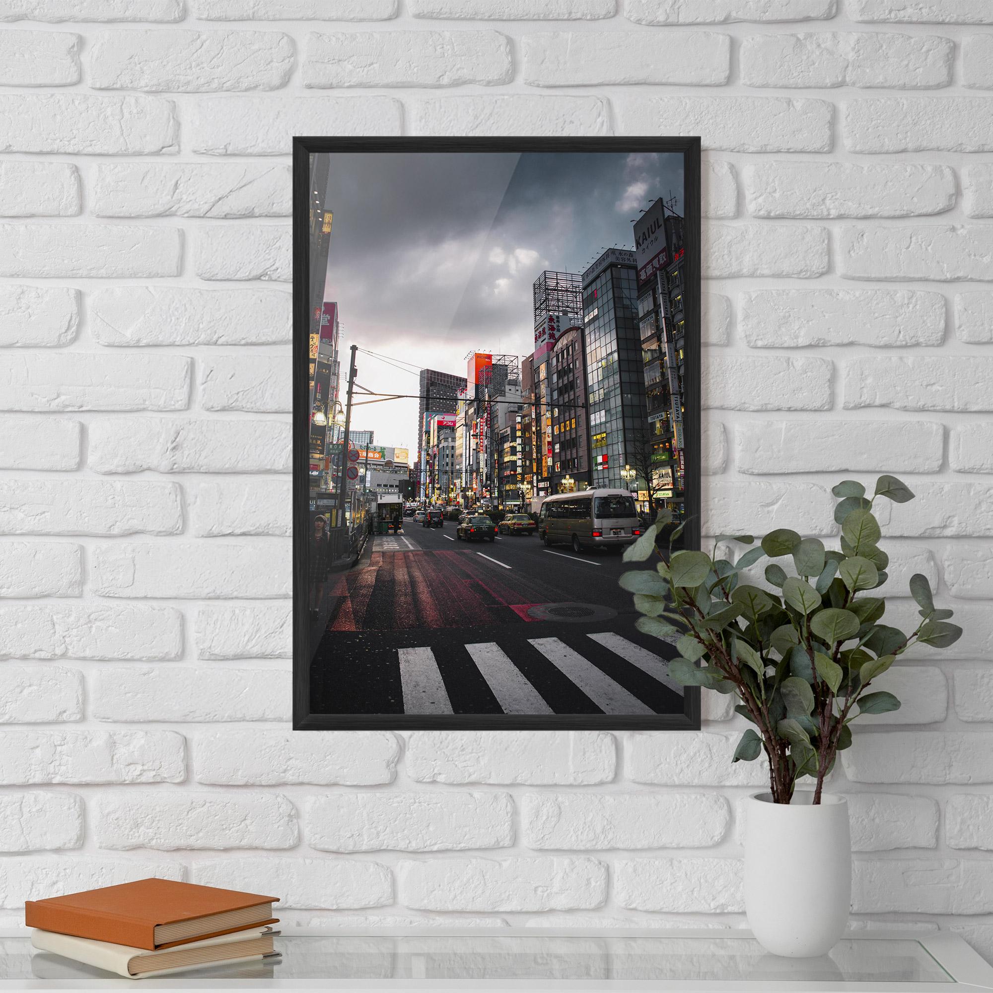 Gerahmte Poster Shinjuku mockup 5
