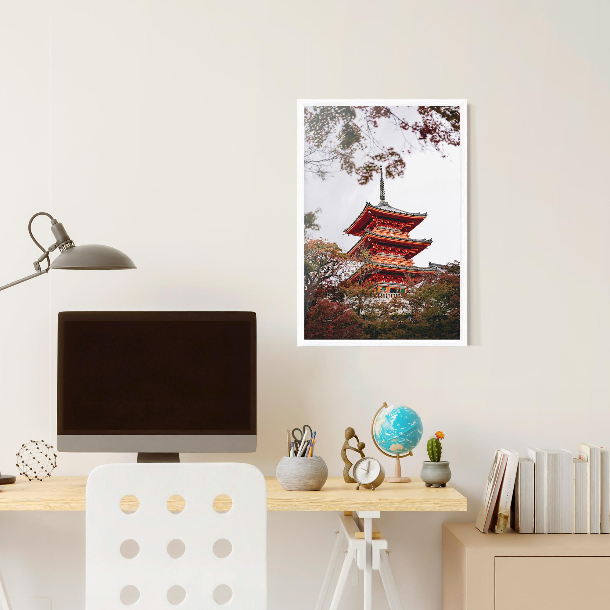 Gerahmte Poster Kiyomizu Dera mockup 6