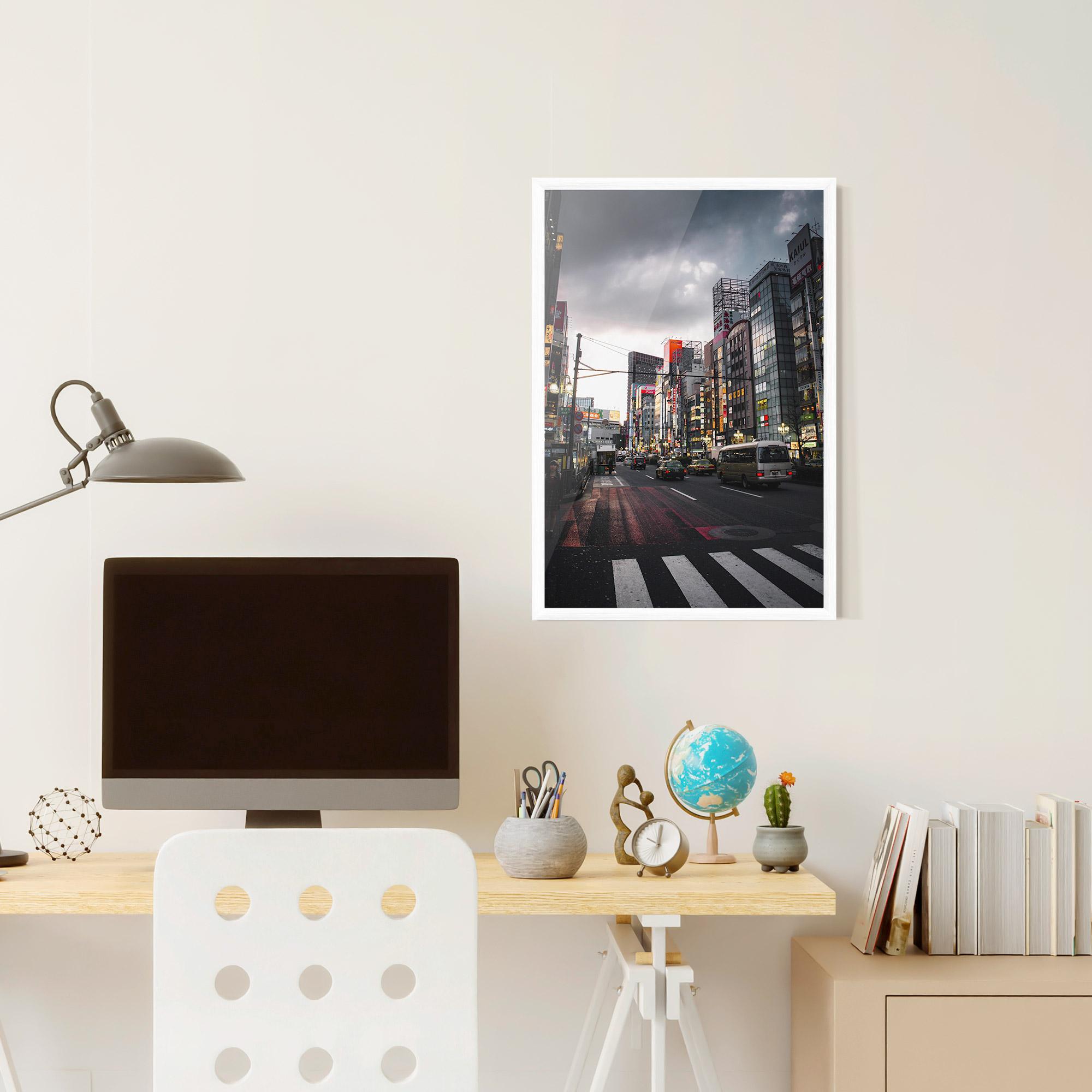 Gerahmte Poster Shinjuku mockup 6
