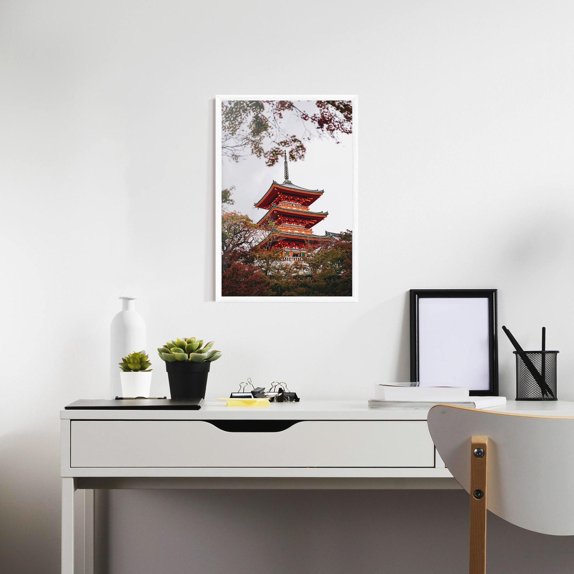 Gerahmte Poster Kiyomizu Dera mockup 7