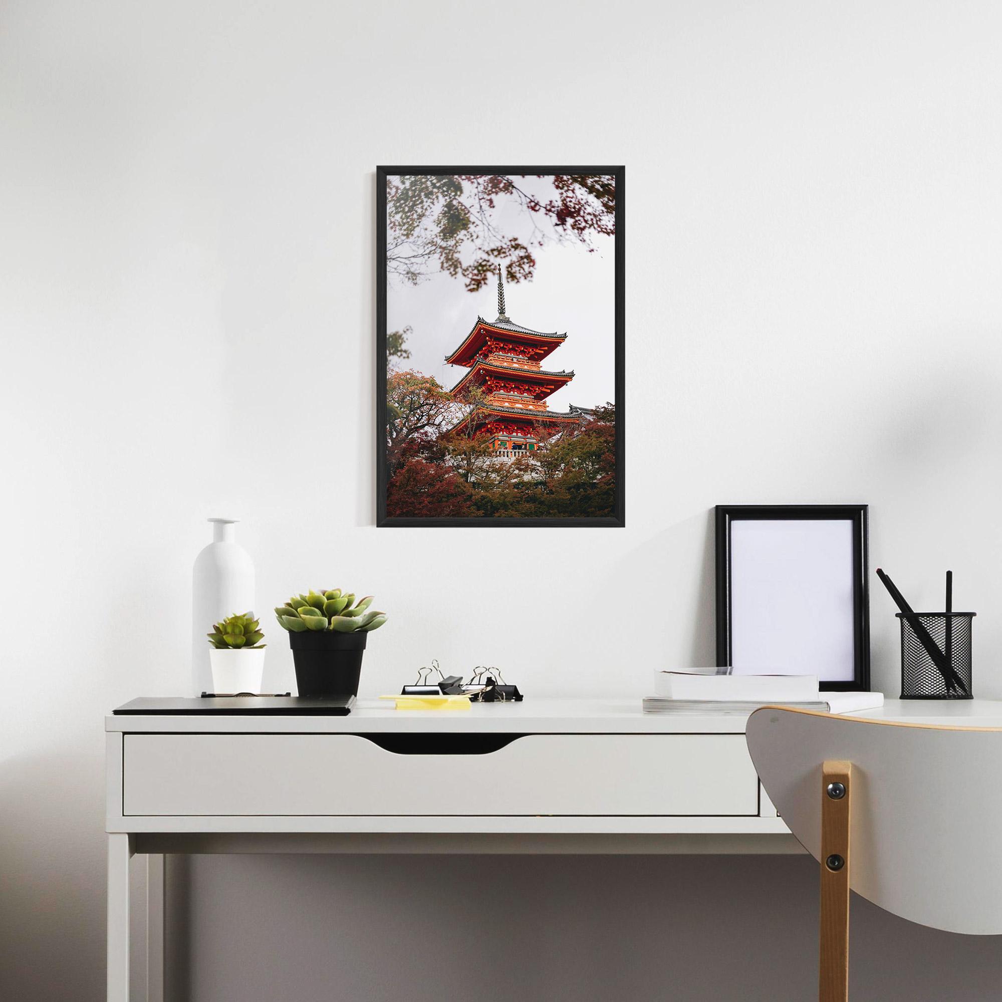 Gerahmte Poster Kiyomizu Dera mockup 7