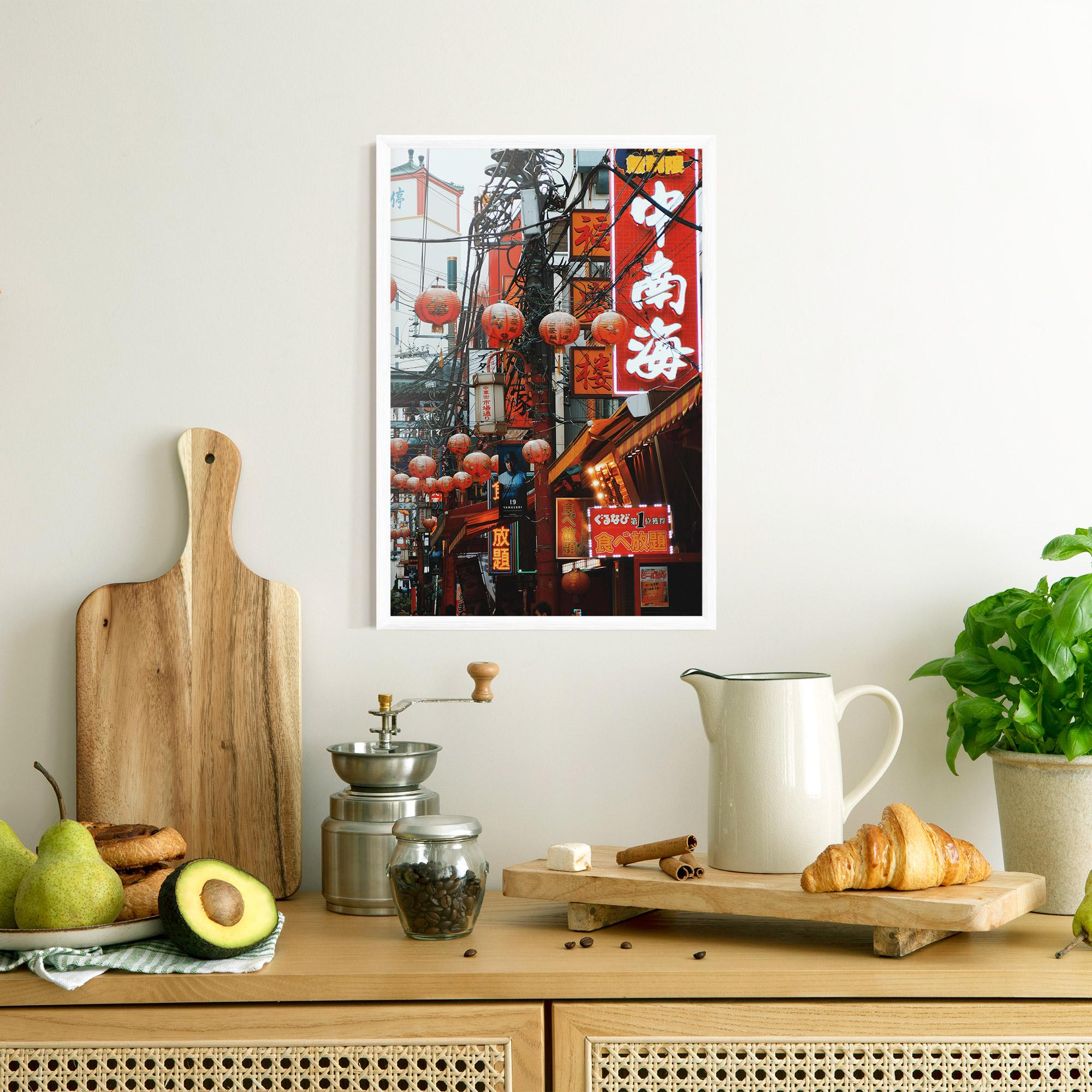 Gerahmte Poster Chinatown mockup 8