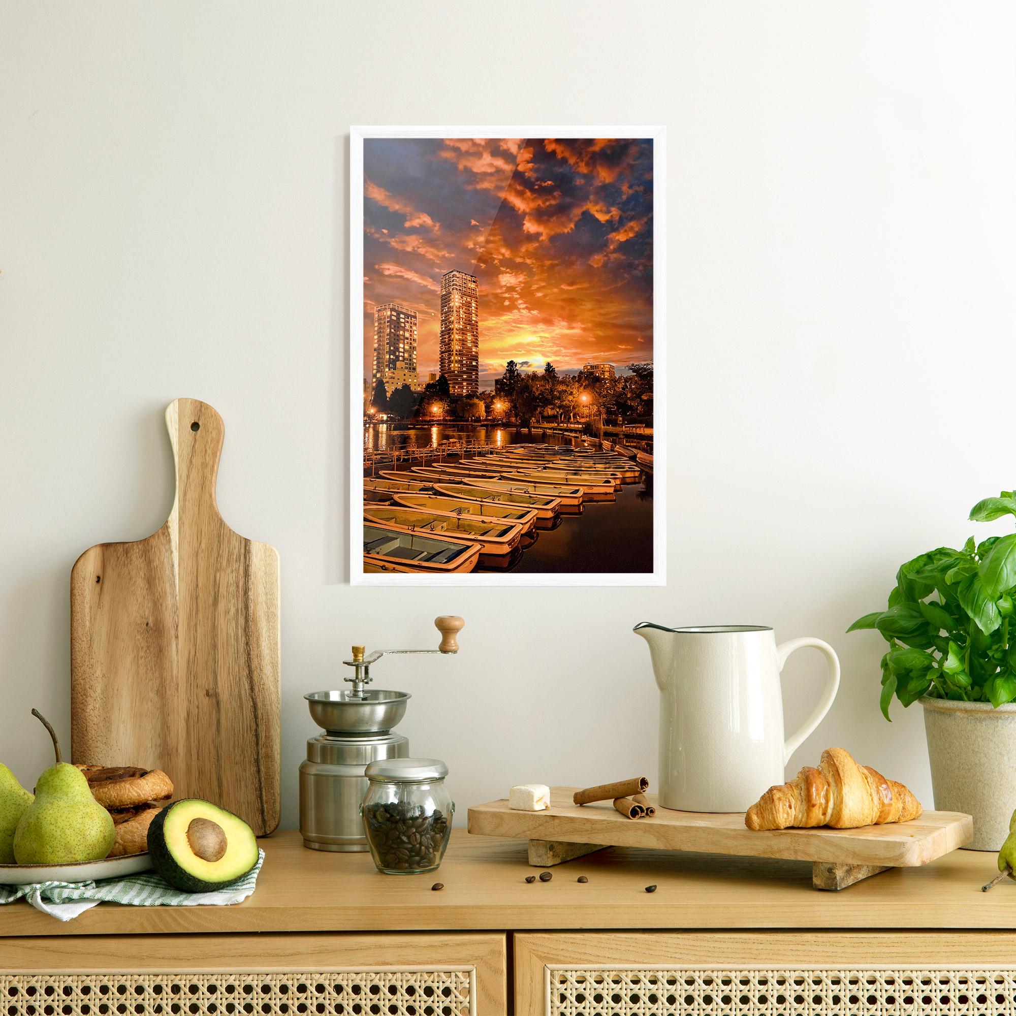 Gerahmte Poster Shinobazu mockup 8