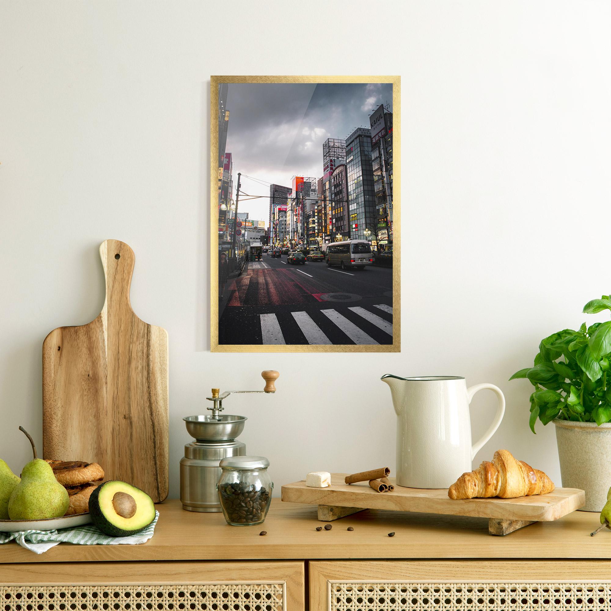 Gerahmte Poster Shinjuku mockup 8