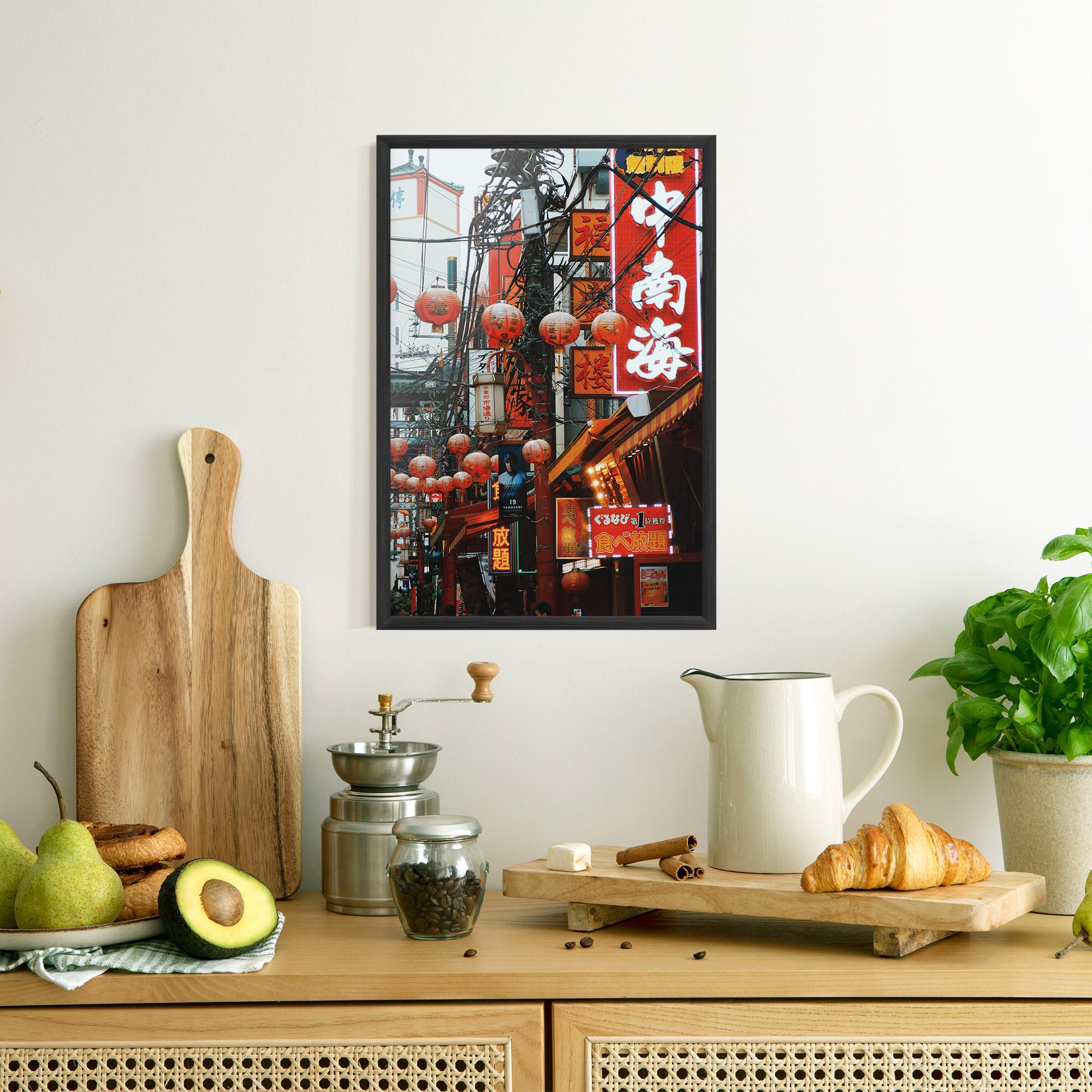 Gerahmte Poster Chinatown mockup 8