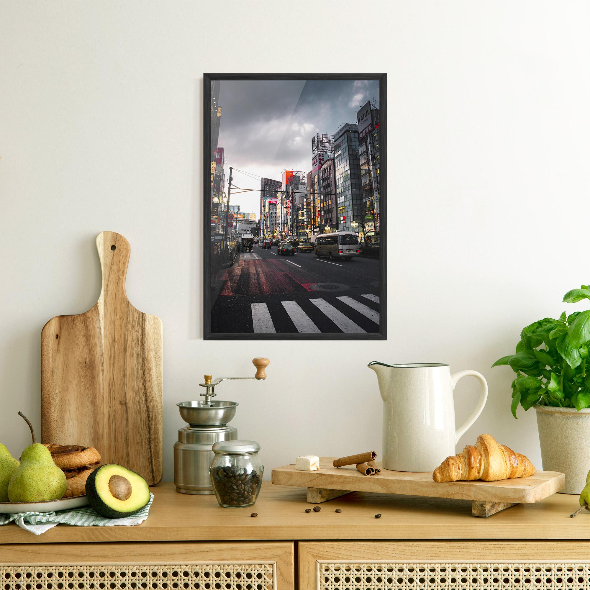 Gerahmte Poster Shinjuku mockup 8