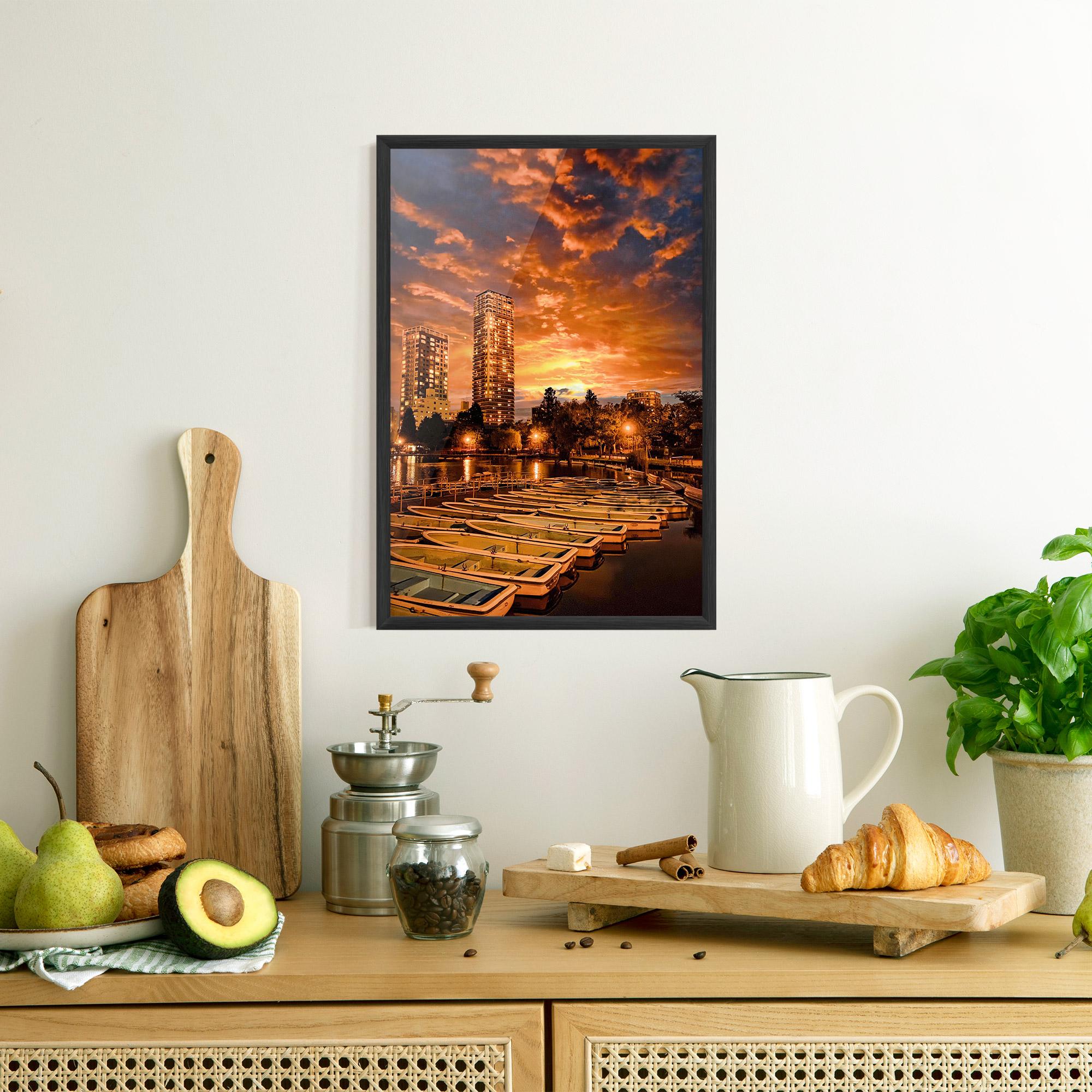 Gerahmte Poster Shinobazu mockup 8