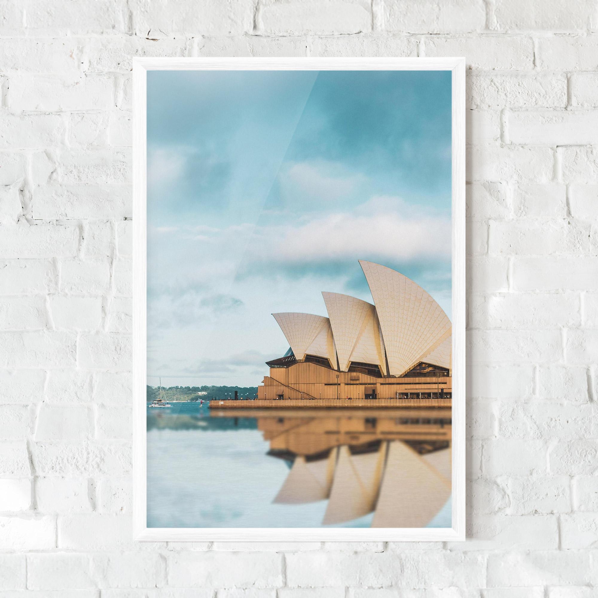 Gerahmte Poster Sydney Water mockup 0