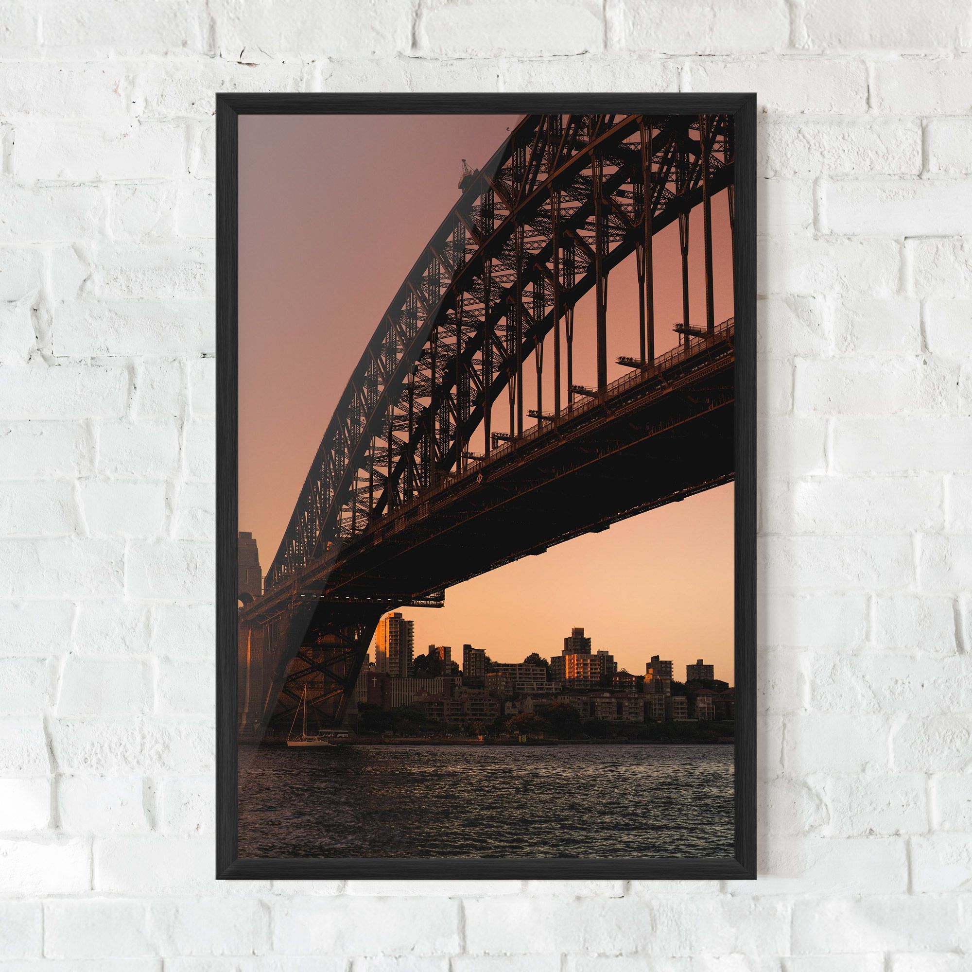Sunset Harbour Bridge mockup 0