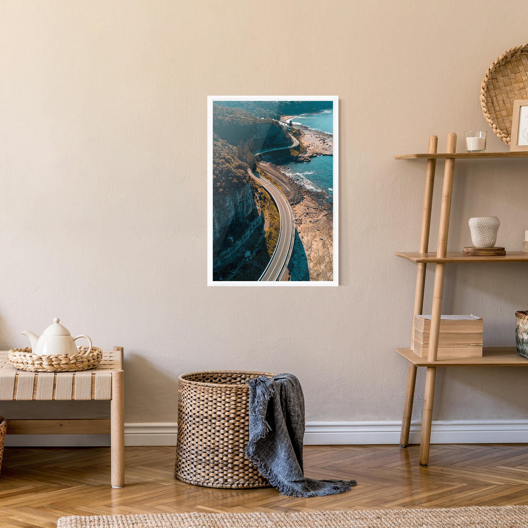 Gerahmte Poster Australia Road mockup 9