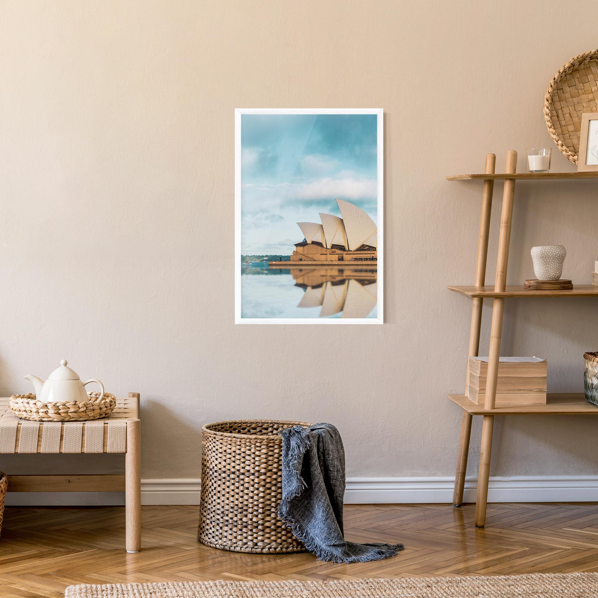 Gerahmte Poster Sydney Water mockup 9