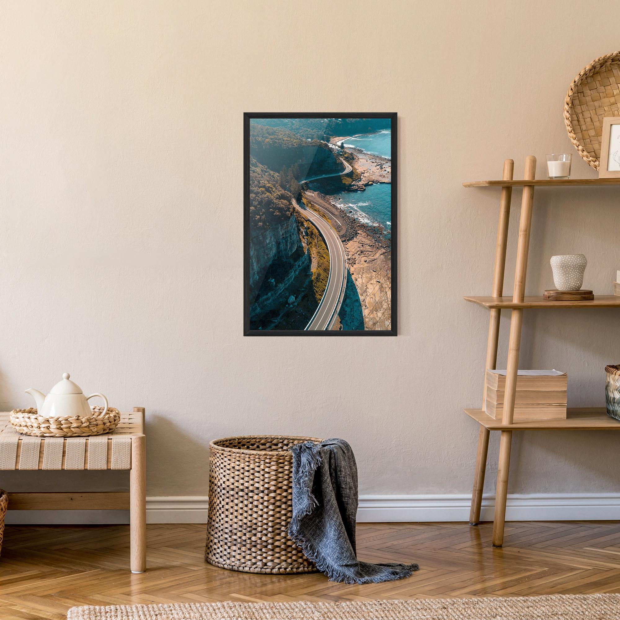 Gerahmte Poster Australia Road mockup 9