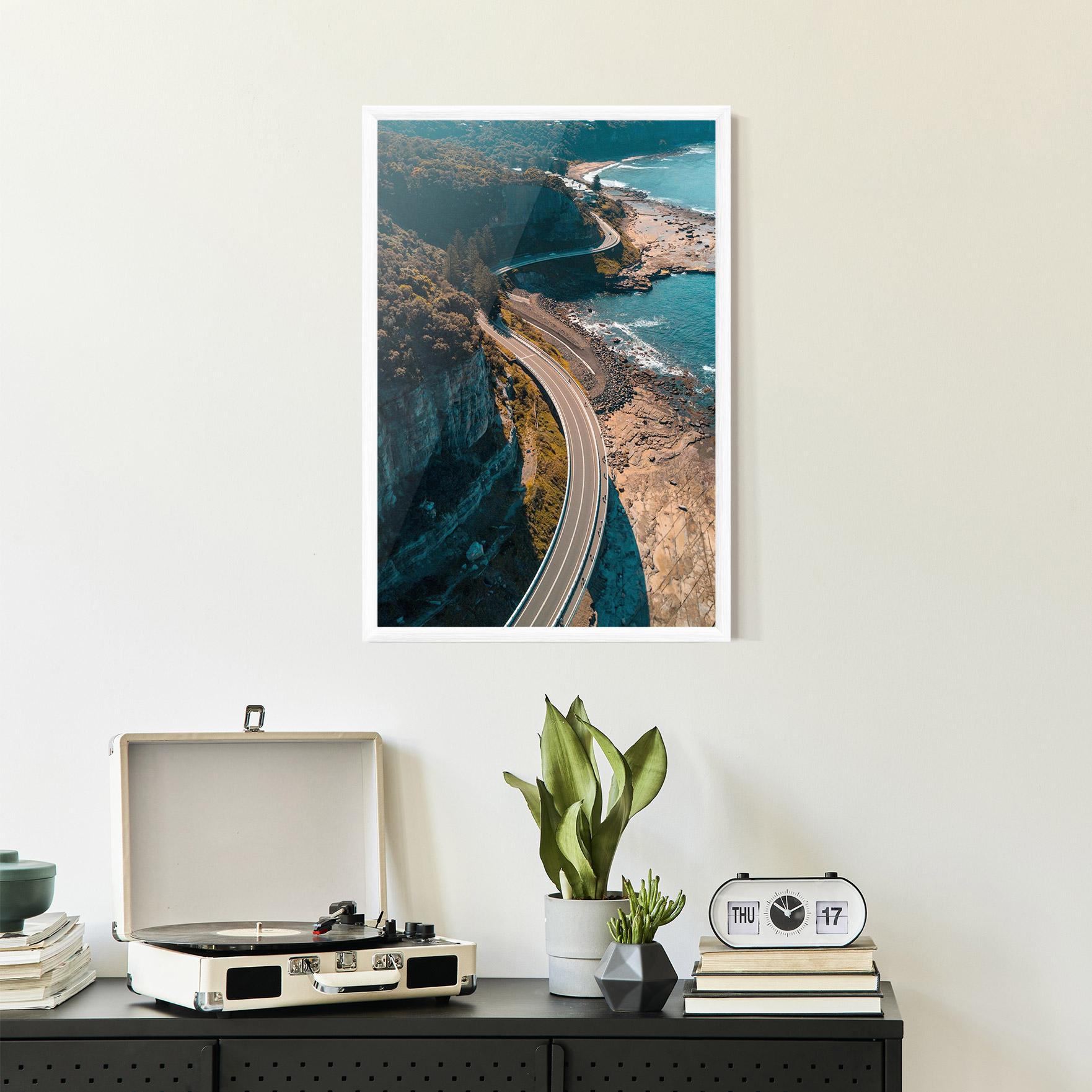 Gerahmte Poster Australia Road mockup 2