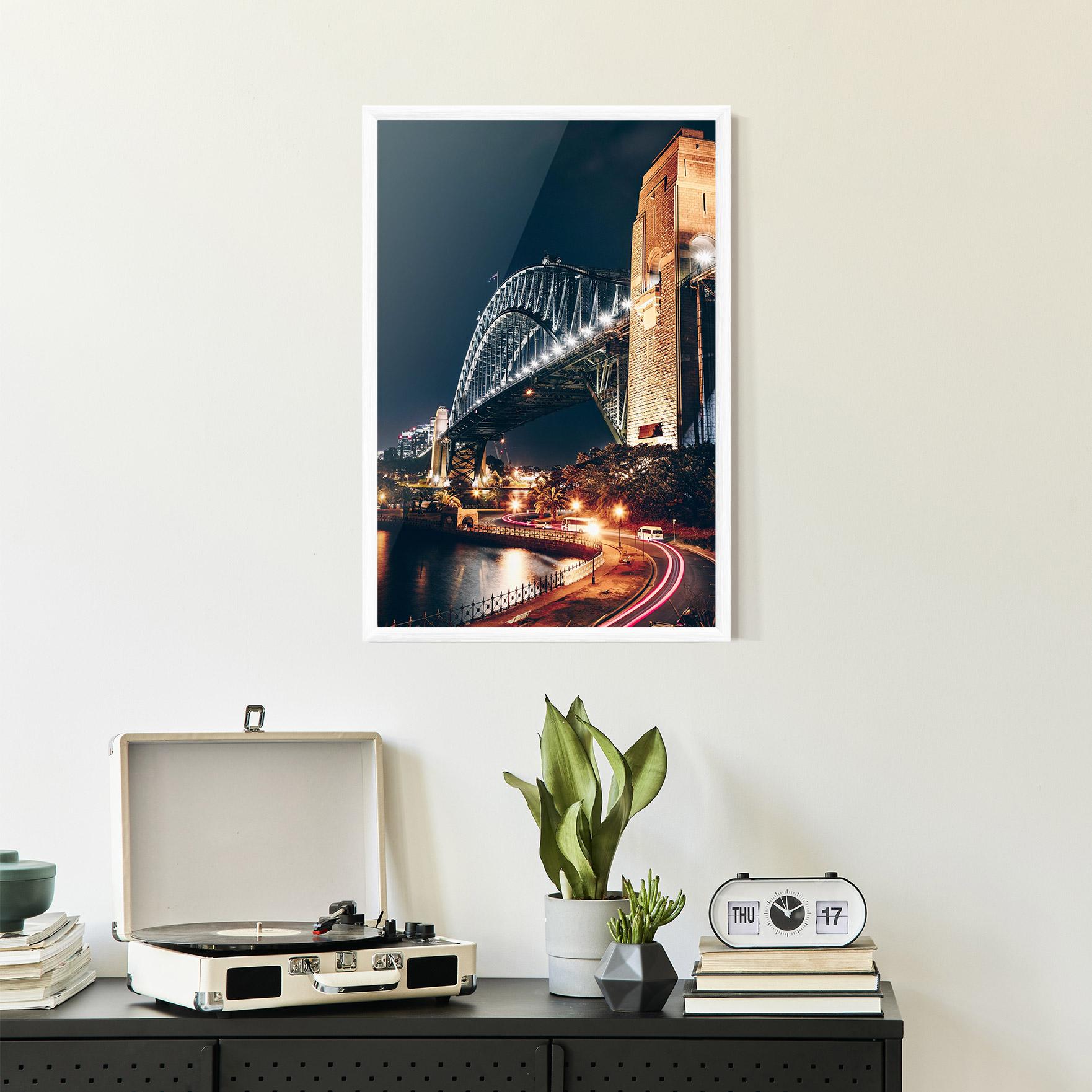 Gerahmte Poster Sydney Harbour Bridge mockup 2