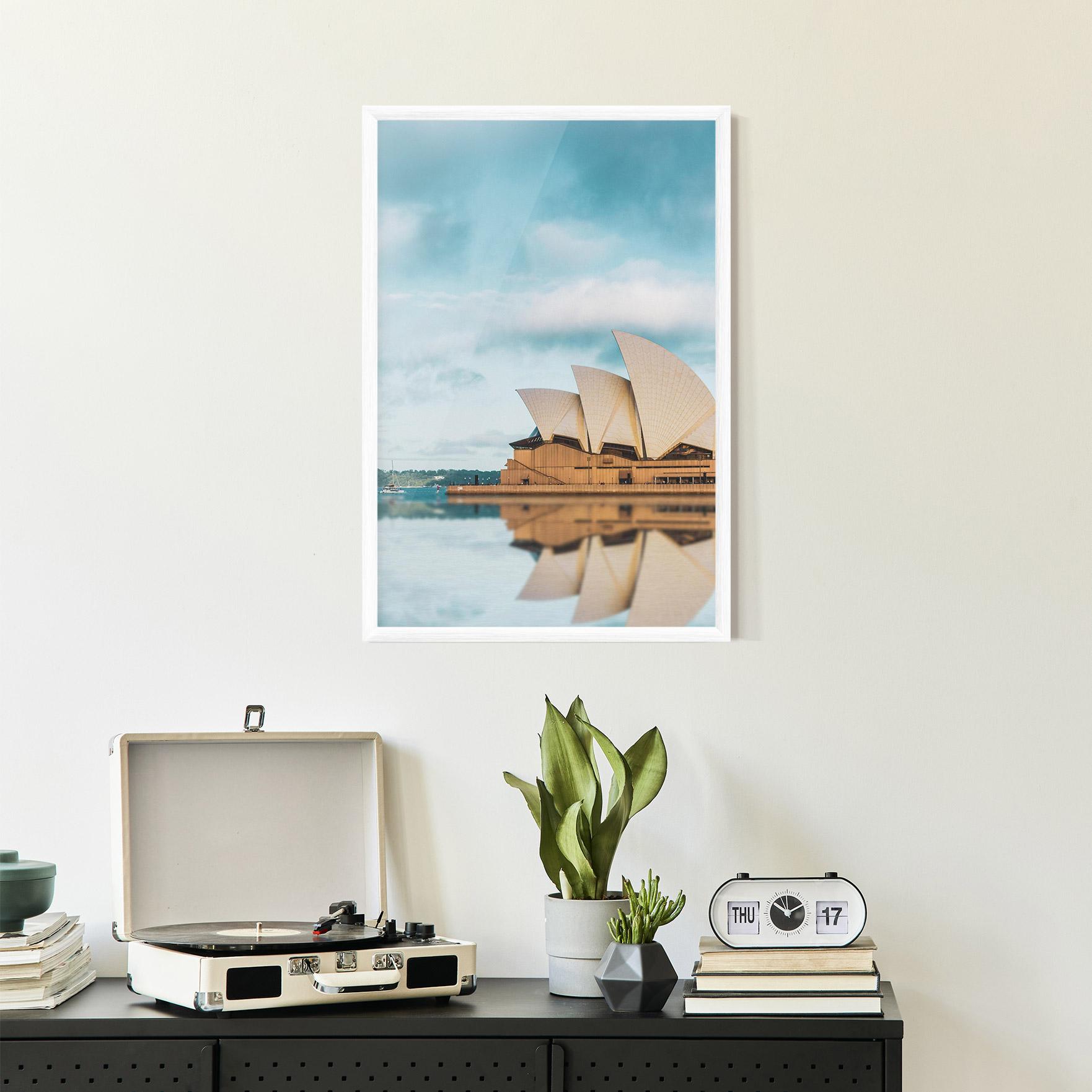 Gerahmte Poster Sydney Water mockup 2