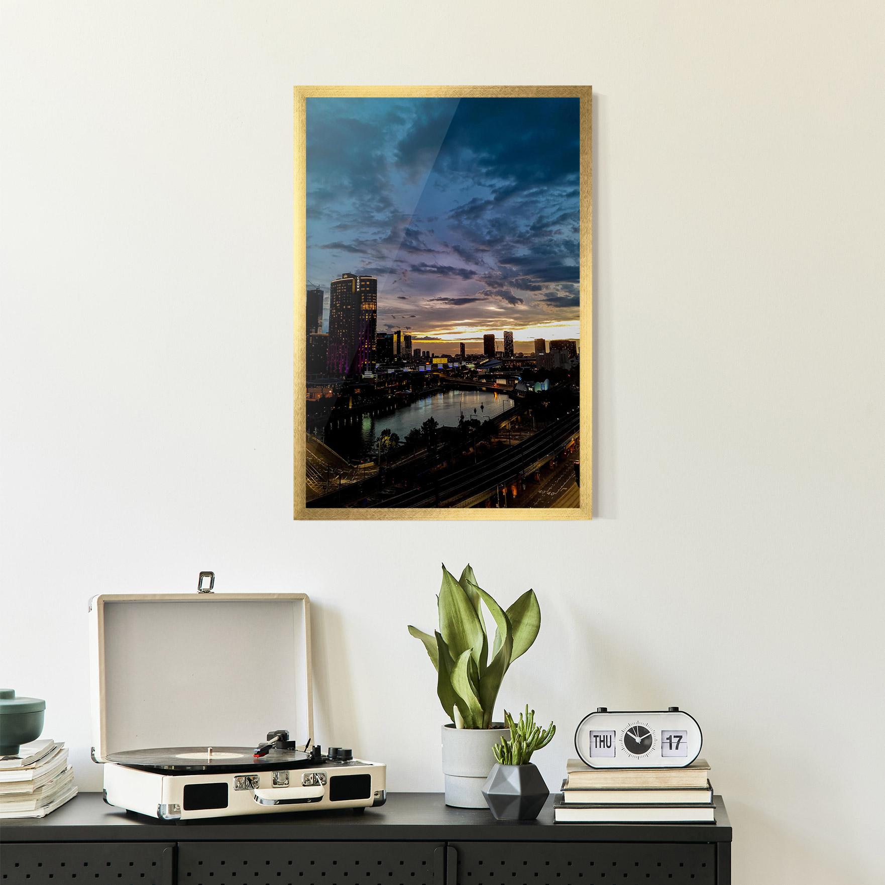 Gerahmte Poster Melbourne mockup 2