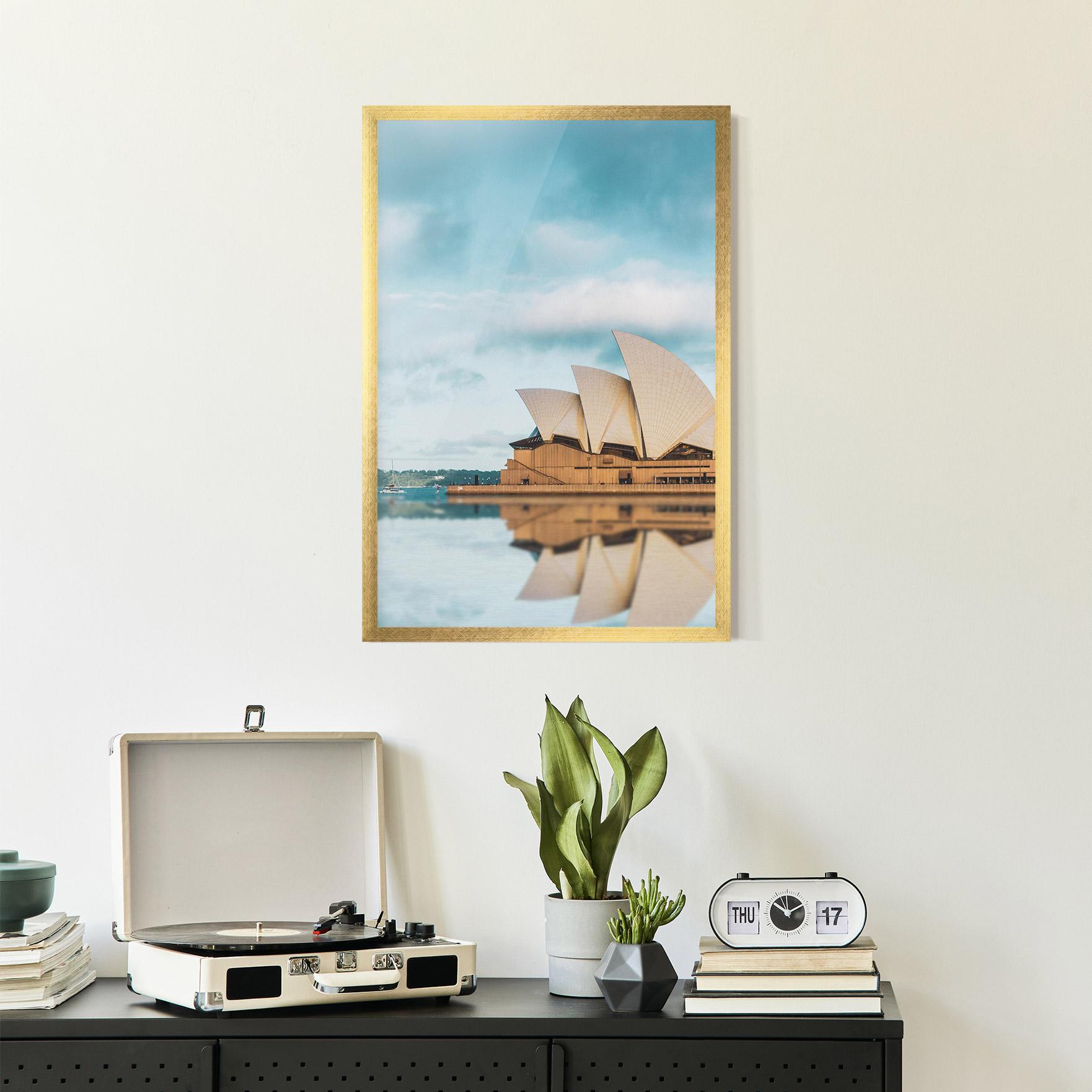 Gerahmte Poster Sydney Water mockup 2