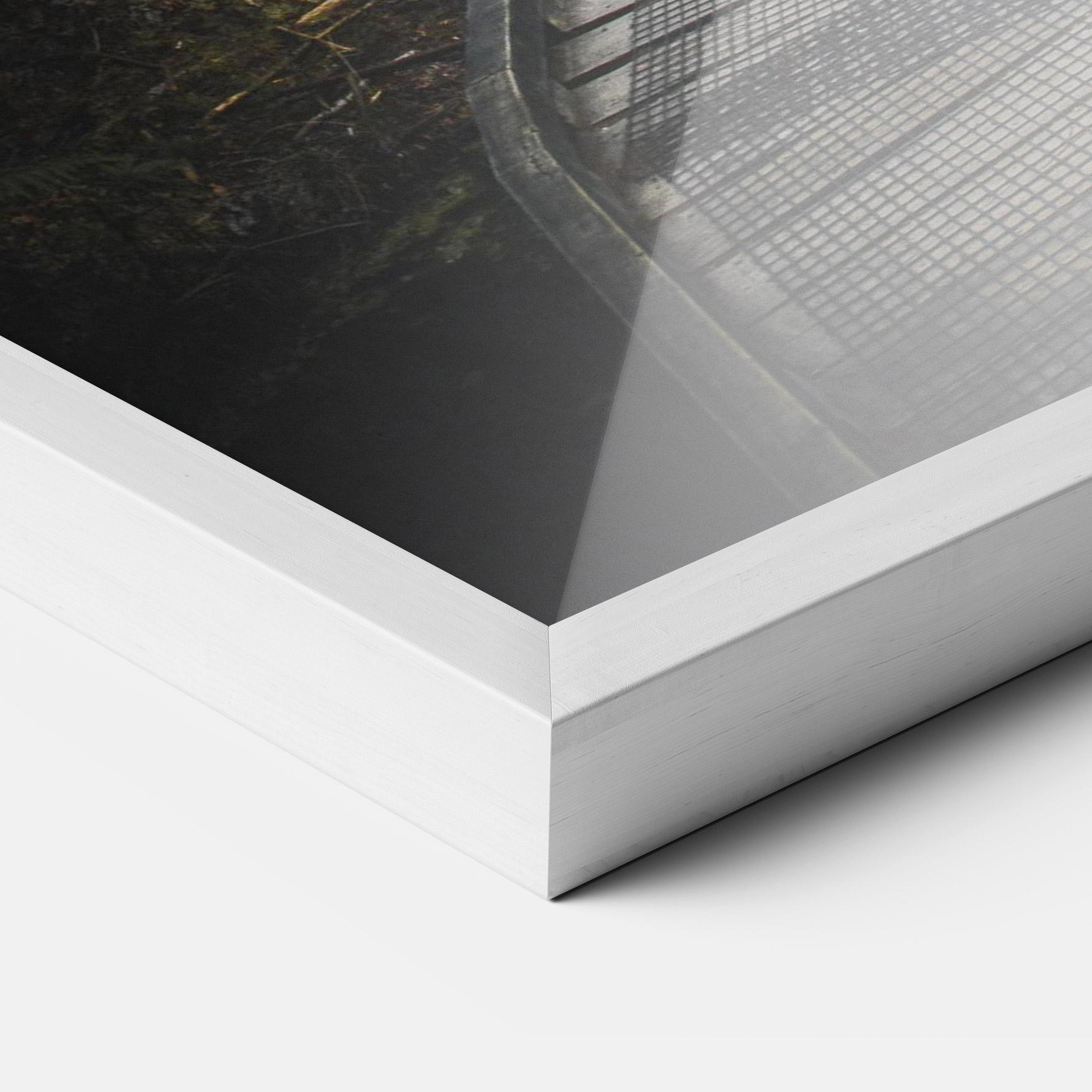 Gerahmte Poster Forest Path View mockup 3